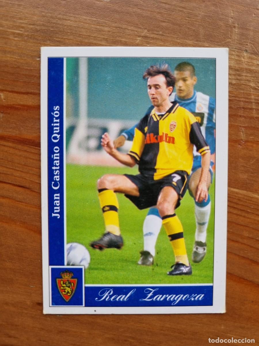 Cromos de Futebol: 353 JUANELE (Real Zaragoza). Las Fichas de la Liga 2001 2002 01 02 (Mundicromo)