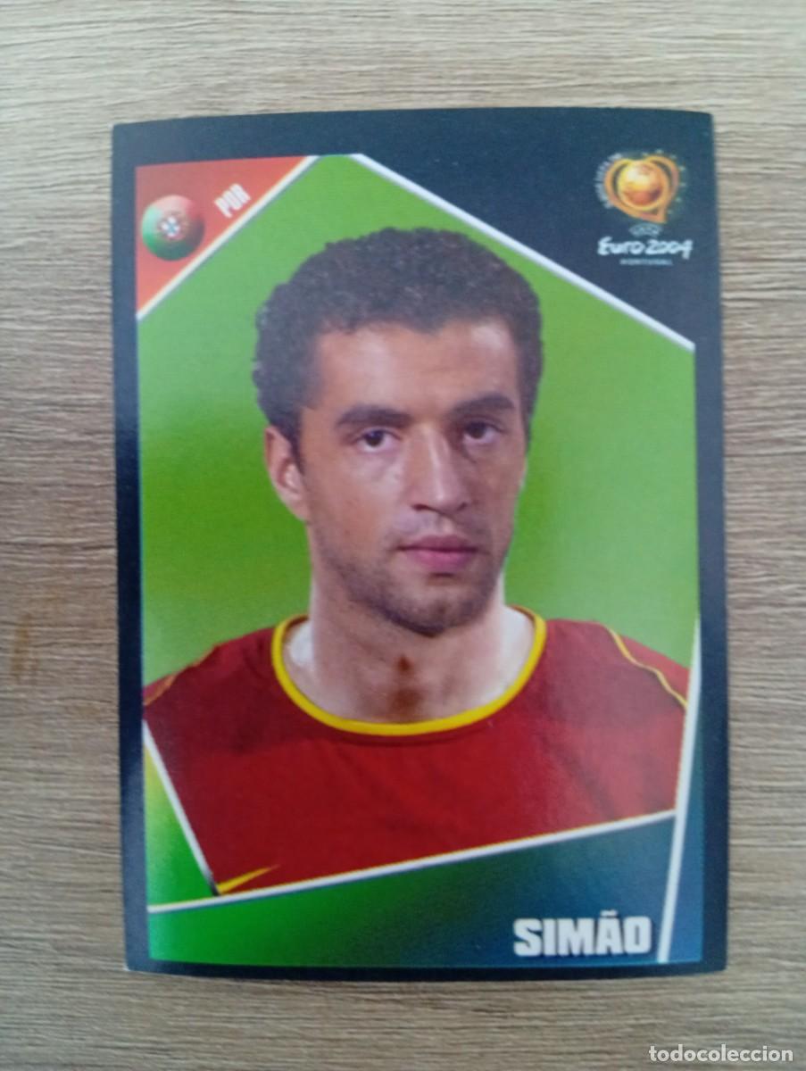 Cromos de Futebol: SIMAO 22 PORTUGAL EURO 2004 PORTUGAL NUNCA PEGADO SIN PEGAR