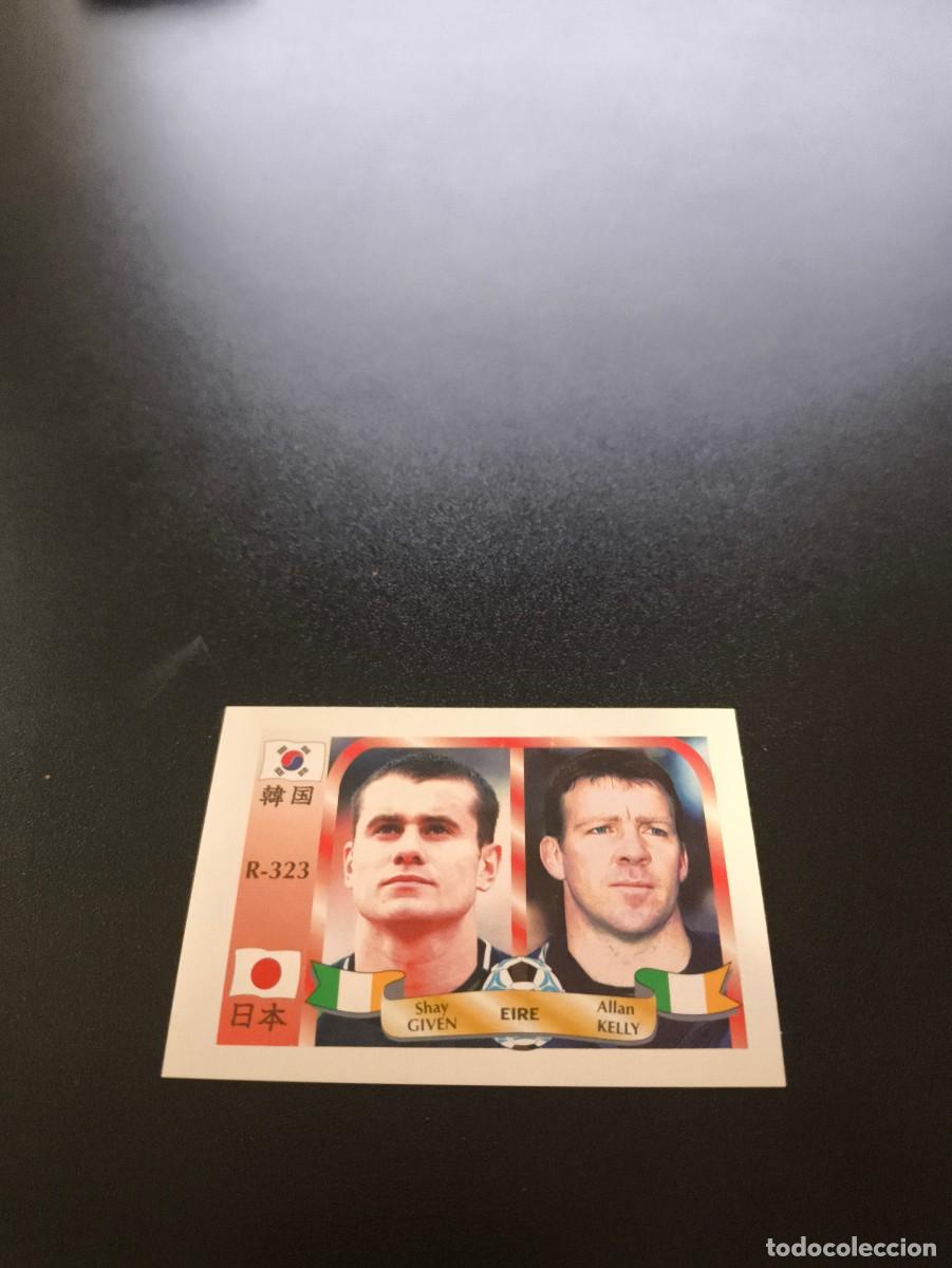 Cromos de Futebol: 323 Given Kelly IRLANDA IRELAND MUNDIAL WORLD CUP REYAUCA KOREA JAPAN JAPON 2002 N PANINI LIGA