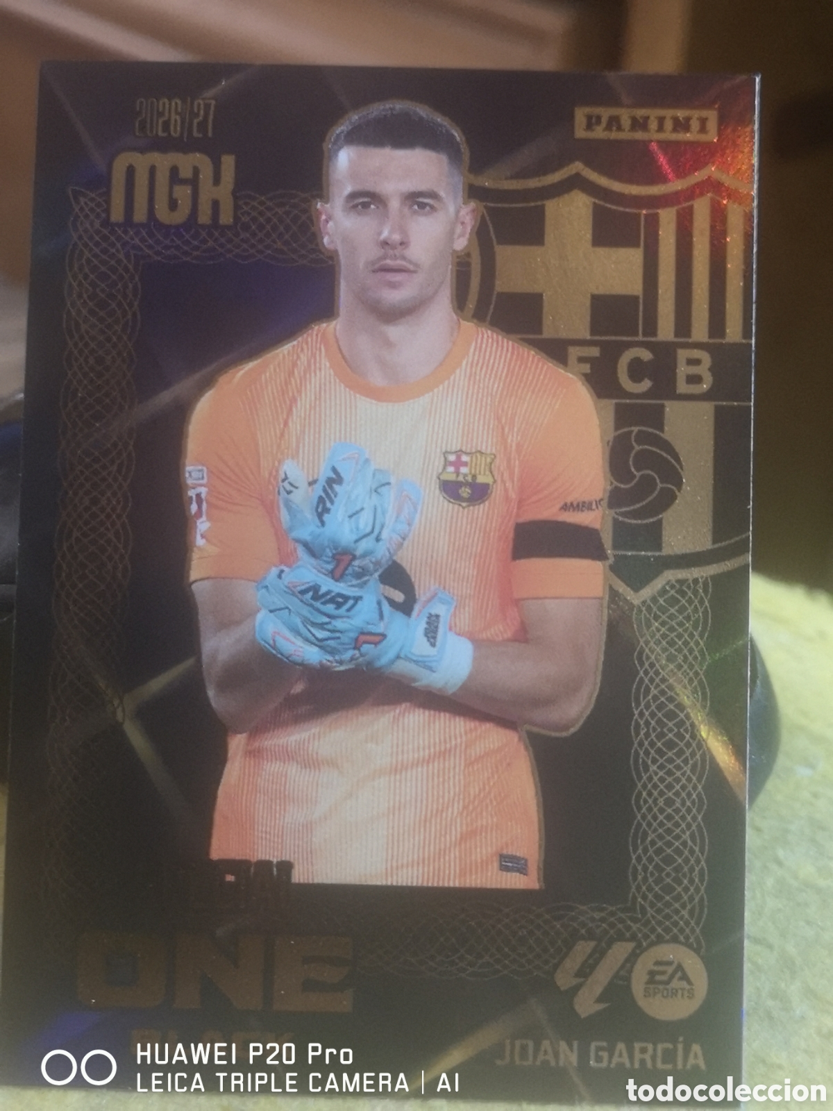 Figurine di Calcio: JOAN GARCIA SPECIAL ONE BLACK MEGACRACKS 2026 2027 26 27 BARCELONA