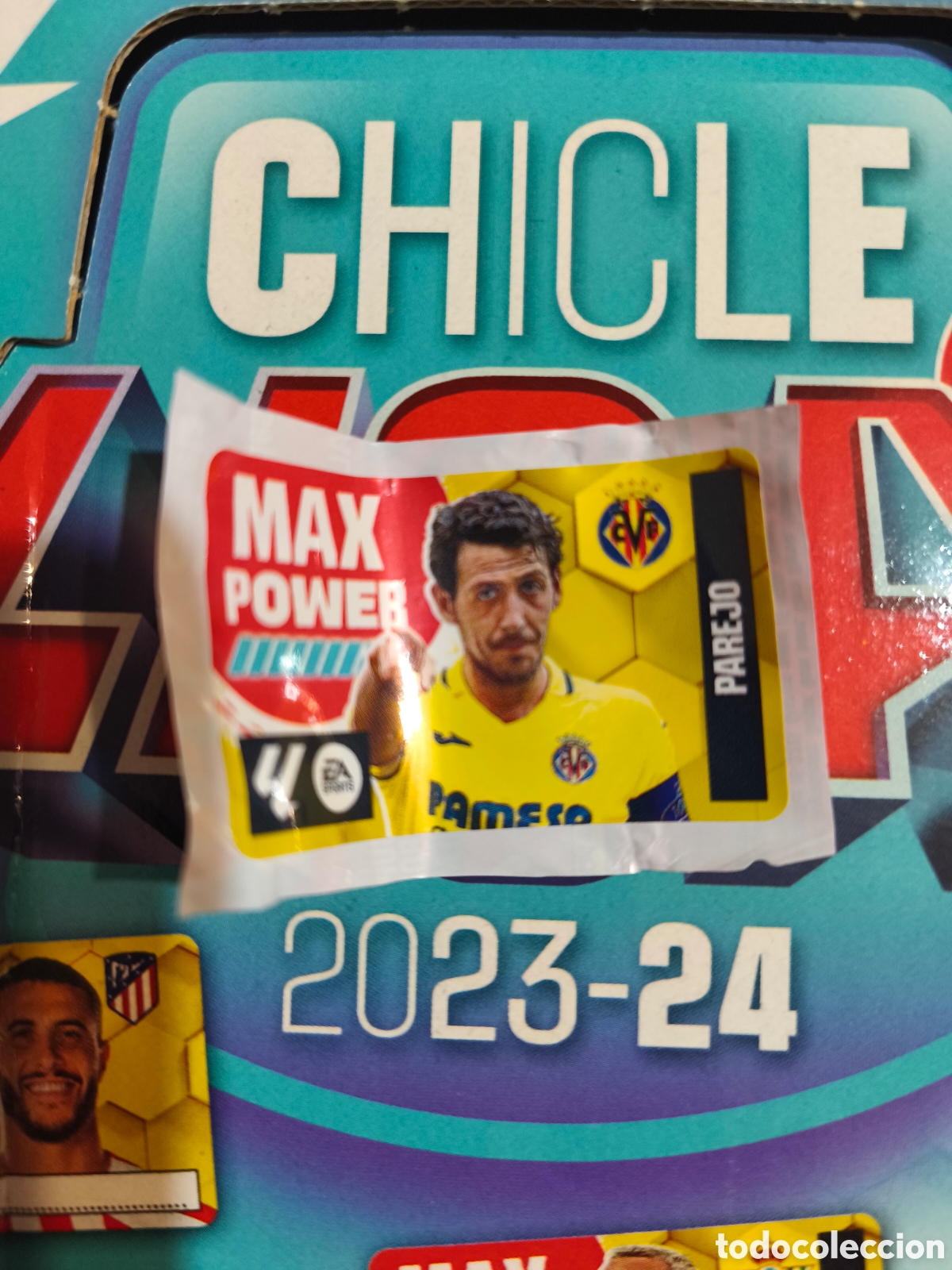 Cromos de Futebol: Parejo MAX POWER Chicle liga este 23/24 Villarreal