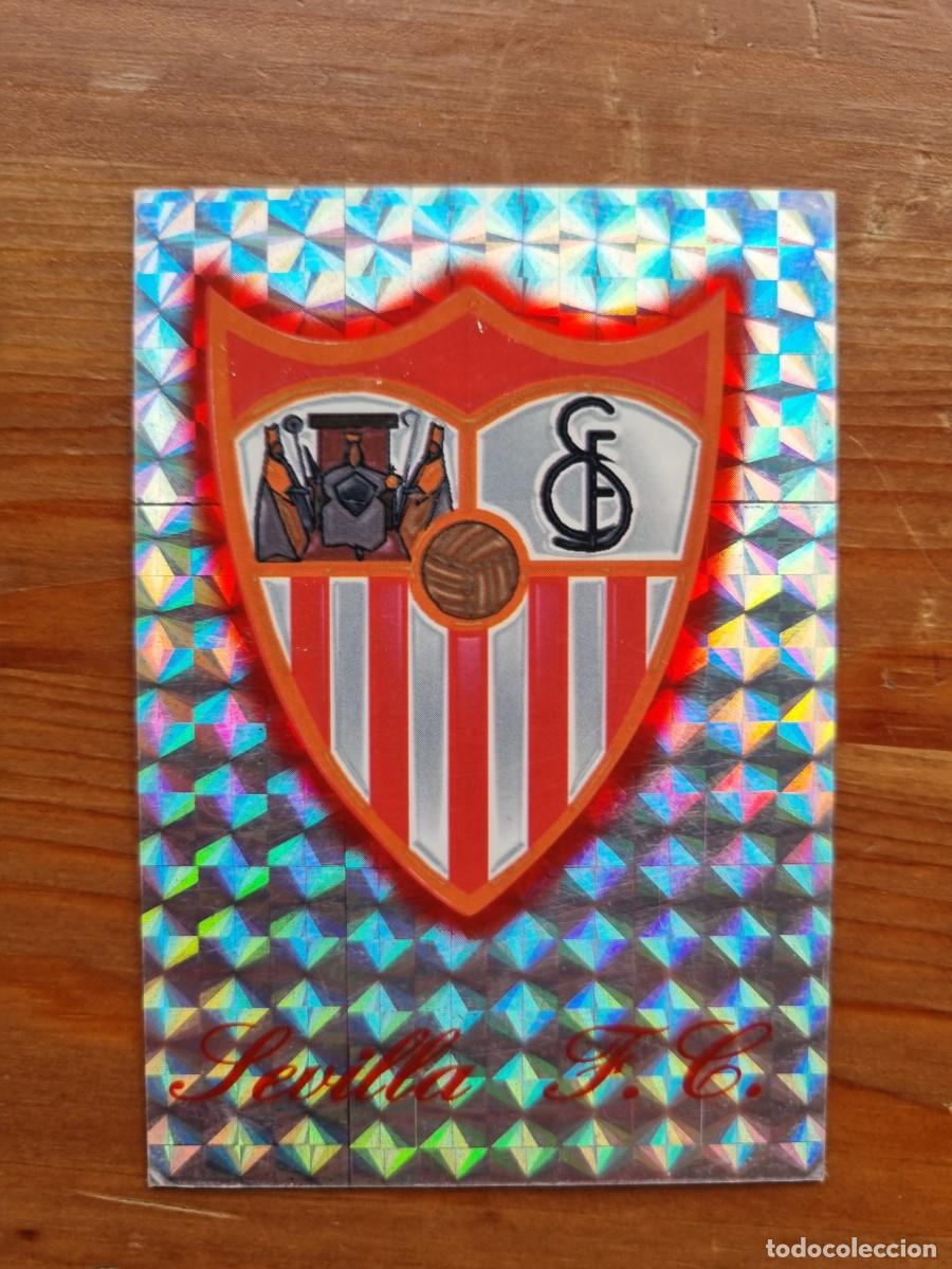Cromos de Futebol: 358 ESCUDO (Sevilla FC). Las Fichas de la Liga 2001 2002 01 02 (Mundicromo)