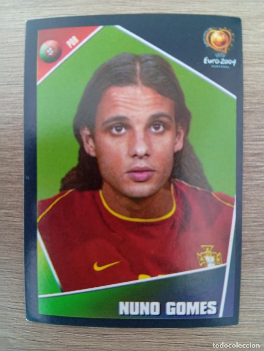 Cromos de f&uacute;tbol: NUNO GOMES 26 PORTUGAL EURO 2004 PORTUGAL NUNCA PEGADO SIN PEGAR