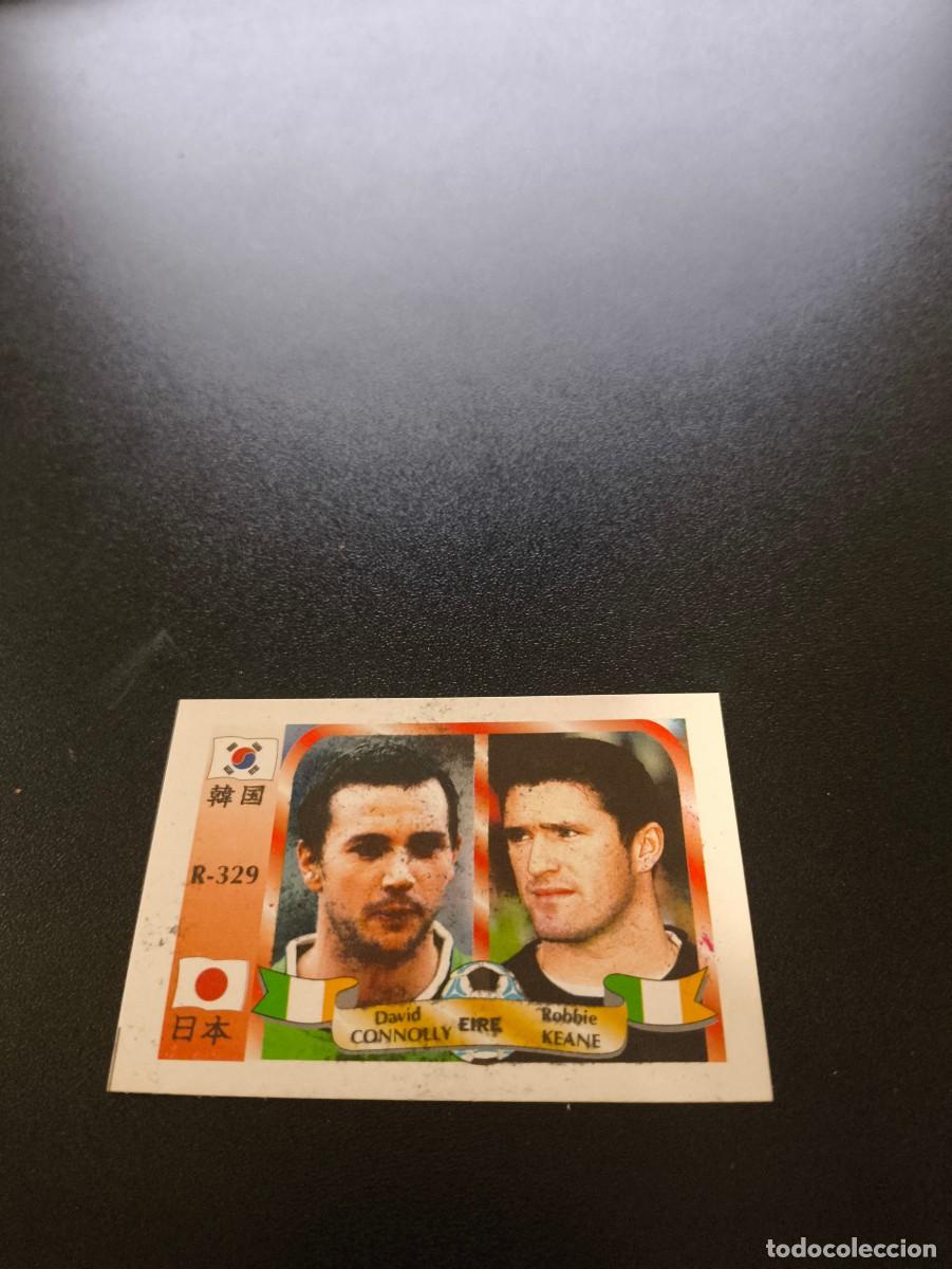 Cromos de f&uacute;tbol: 329 Connolly Keane IRLANDA IRELAND MUNDIAL WORLD CUP REYAUCA KOREA JAPAN JAPON 2002 N PANINI LIGA
