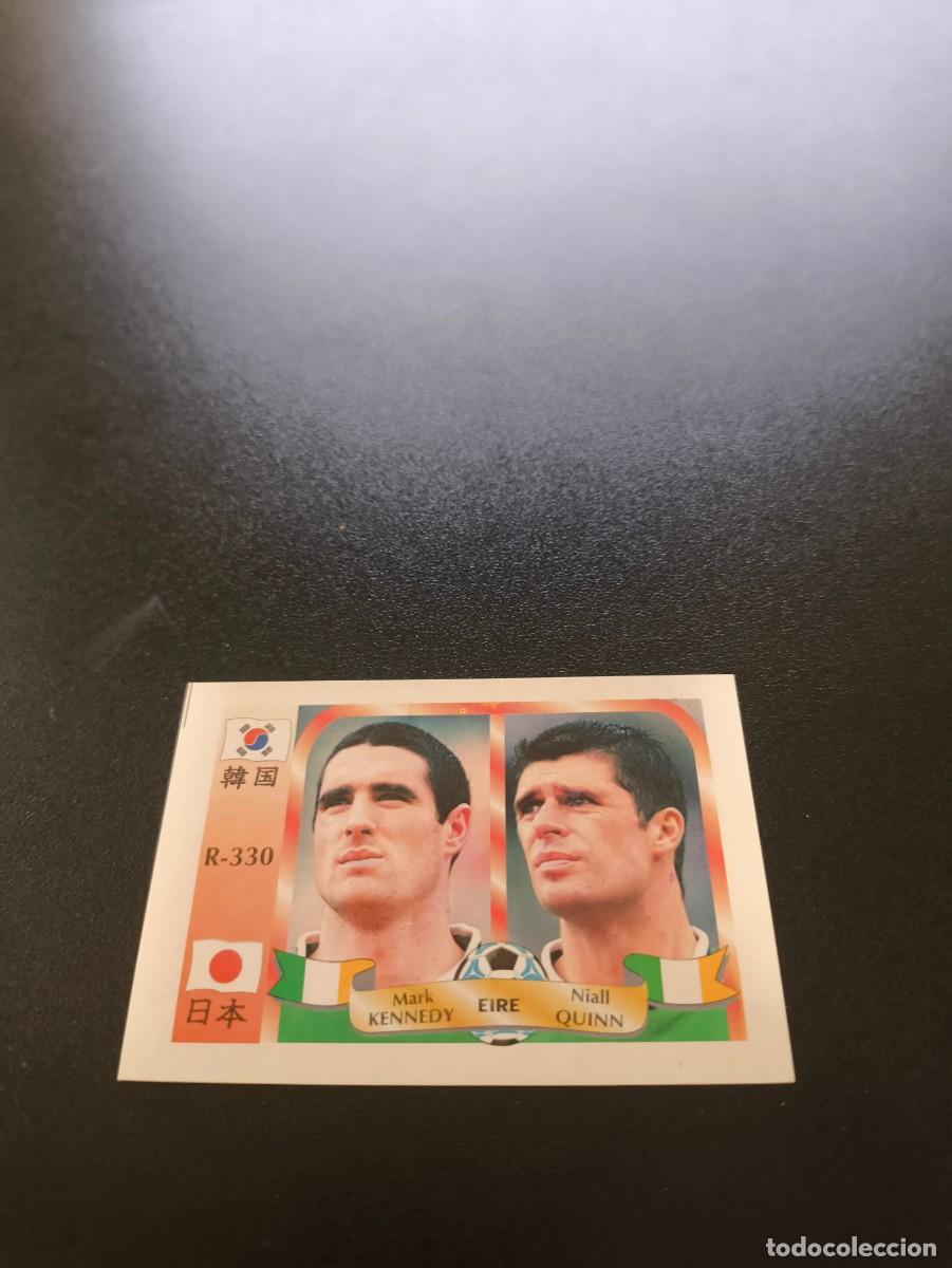 Cromos de f&uacute;tbol: 330 Kennedy Quinn IRLANDA IRELAND MUNDIAL WORLD CUP REYAUCA KOREA JAPAN JAPON 2002 N PANINI LIGA