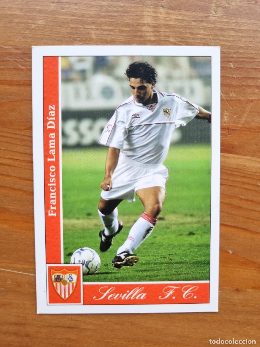 Cromos de f&uacute;tbol: 369 FRANCISCO (Sevilla FC). Las Fichas de la Liga 2001 2002 01 02 (Mundicromo)