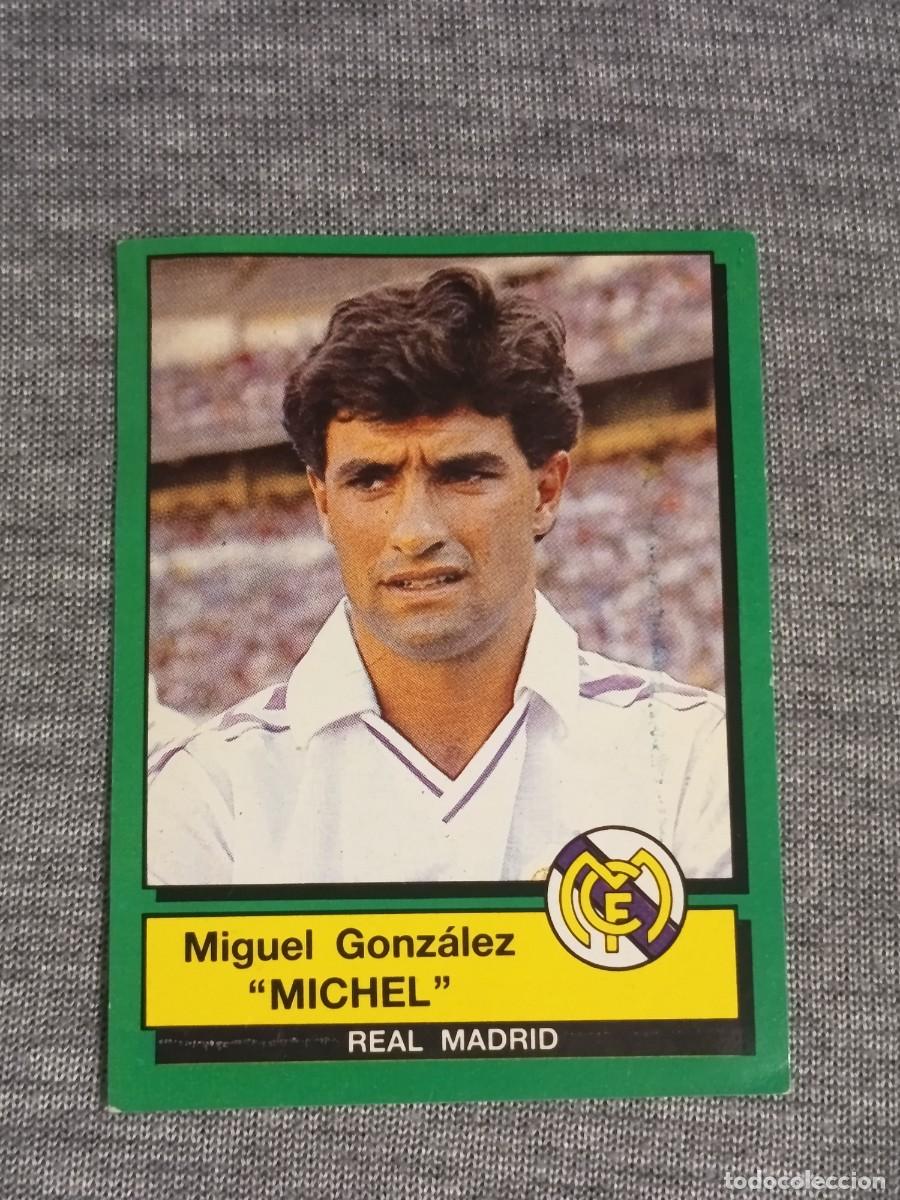 Fu&szlig;ball-Sticker: F&uacute;tbol 90 panini MICHEL N&deg;138 REAL MADRID nunca pegado