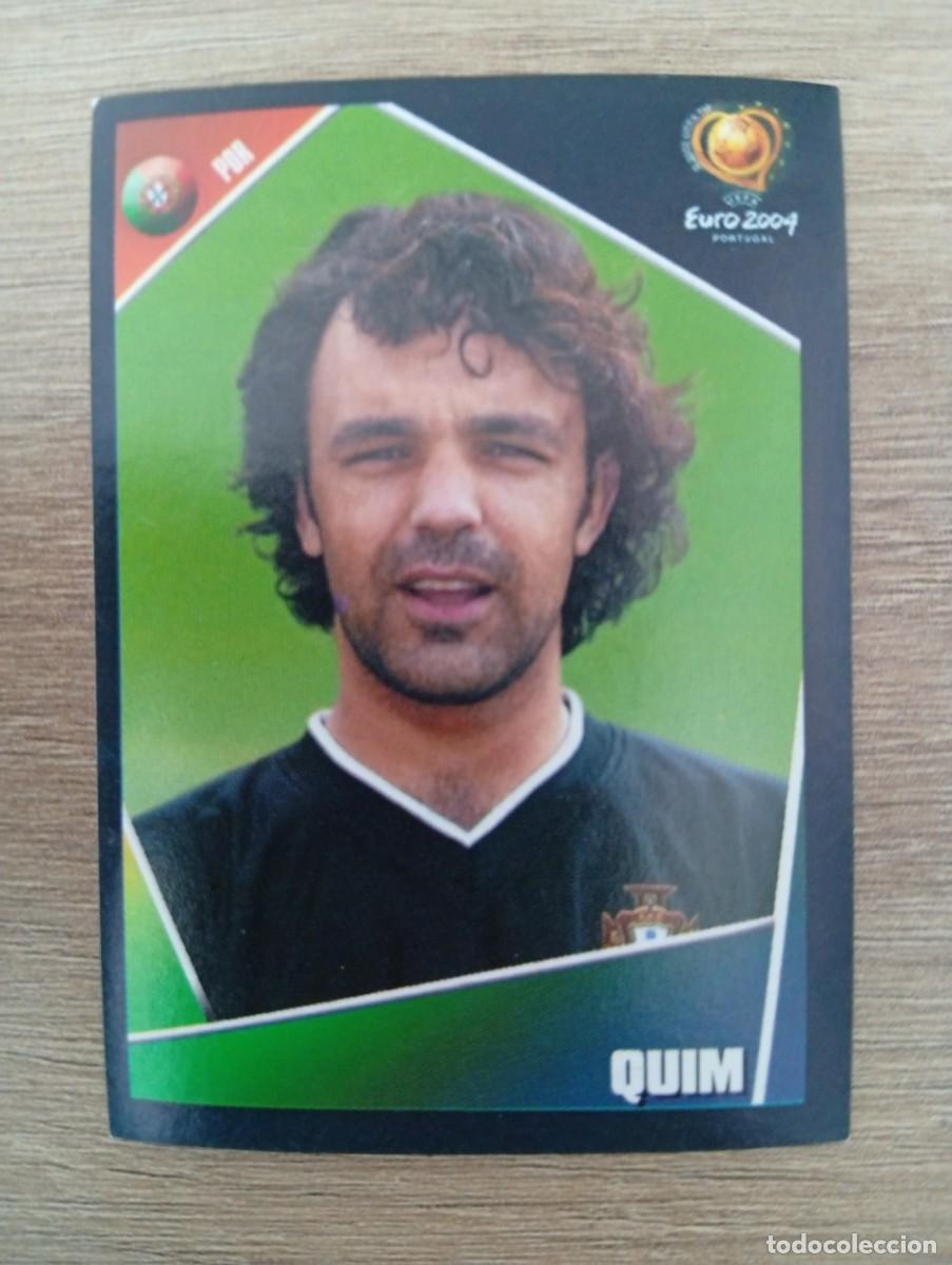 Cromos de f&uacute;tbol: QUIM 27 PORTUGAL EURO 2004 PORTUGAL NUNCA PEGADO SIN PEGAR