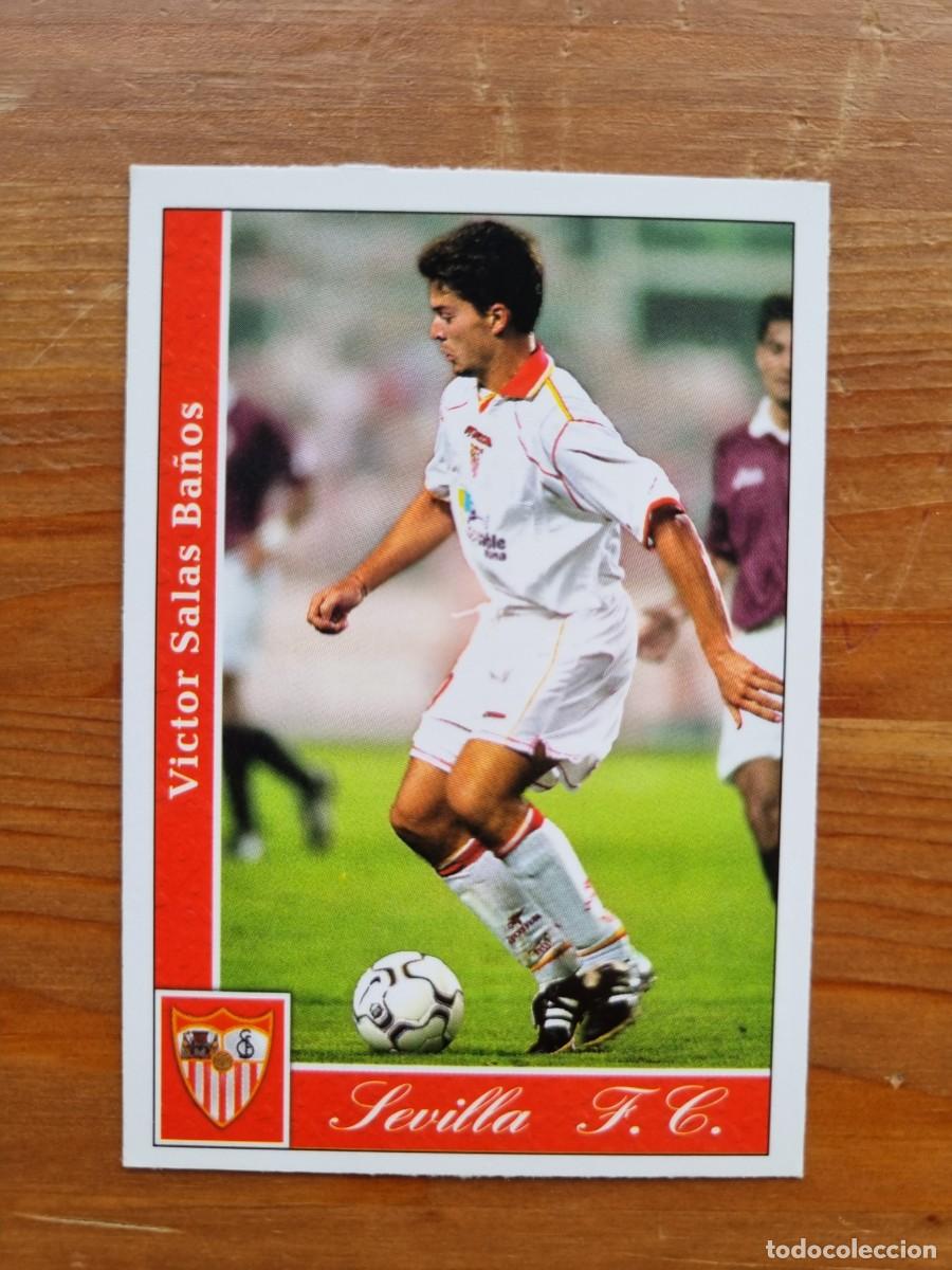 Cromos de f&uacute;tbol: 372 V&Iacute;CTOR SALAS (Sevilla FC). Las Fichas de la Liga 2001 2002 01 02 (Mundicromo)
