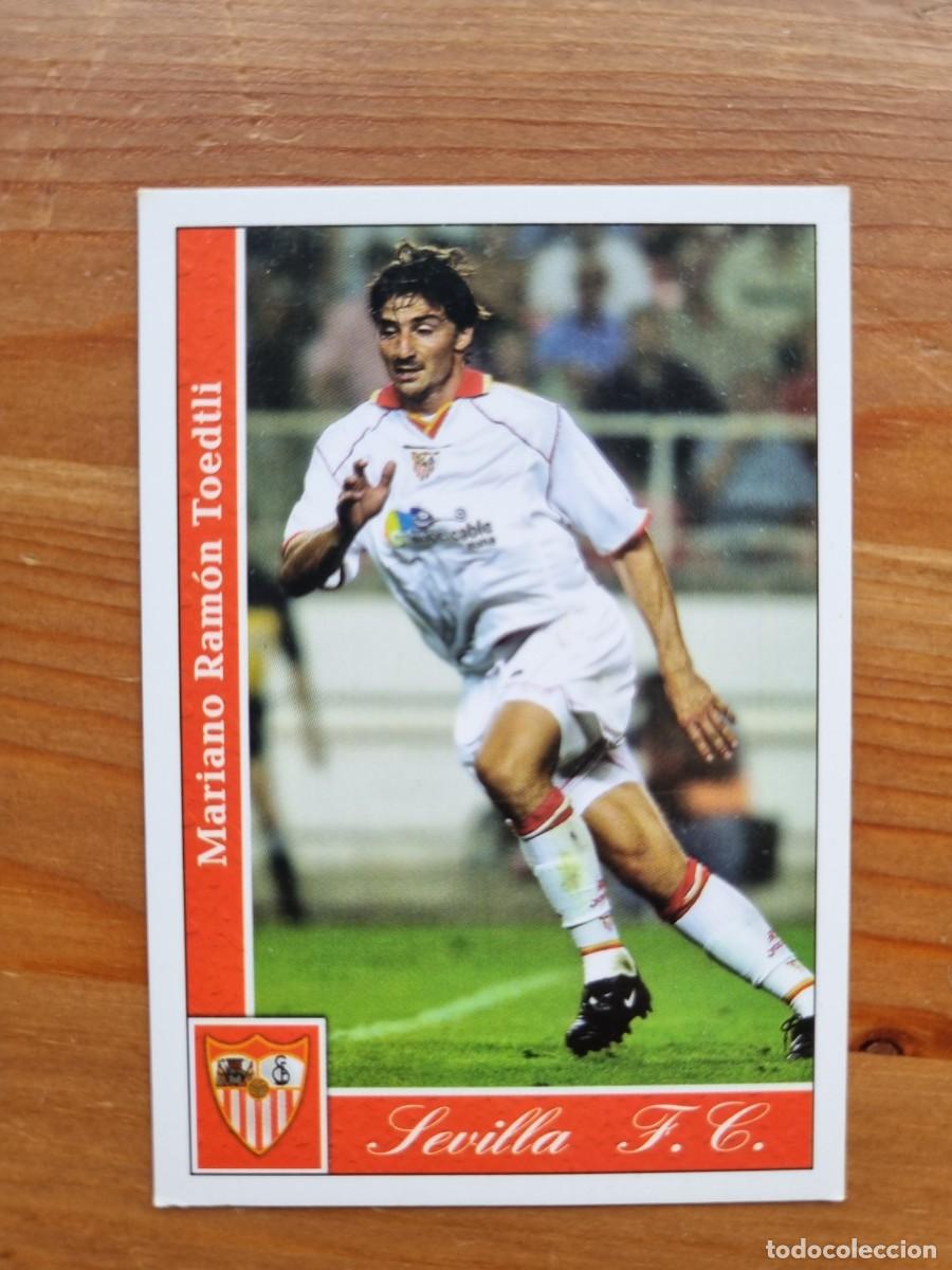 Cromos de f&uacute;tbol: 373 TOEDTLI (Sevilla FC). Las Fichas de la Liga 2001 2002 01 02 (Mundicromo)