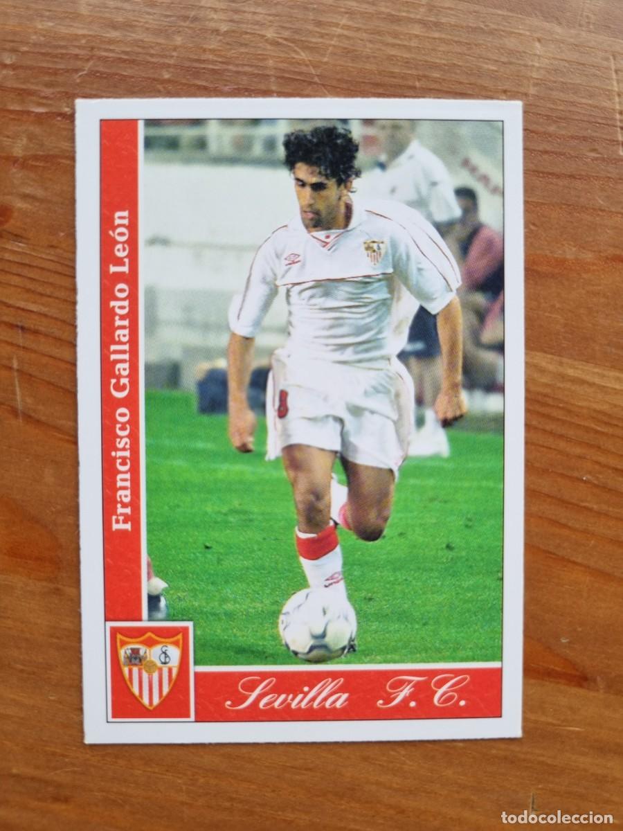 Cromos de f&uacute;tbol: 375 GALLARDO (Sevilla FC). Las Fichas de la Liga 2001 2002 01 02 (Mundicromo)
