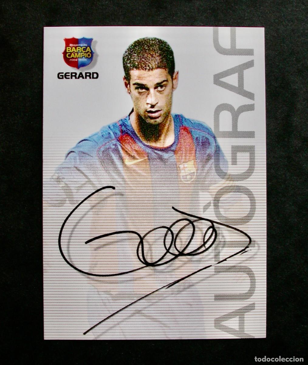 Cromos de f&uacute;tbol: 79 GERARD / FC BARCELONA / MEGACRACKS BAR&Ccedil;A CAMPI&Oacute; 2004-2005 04-05 / PANINI