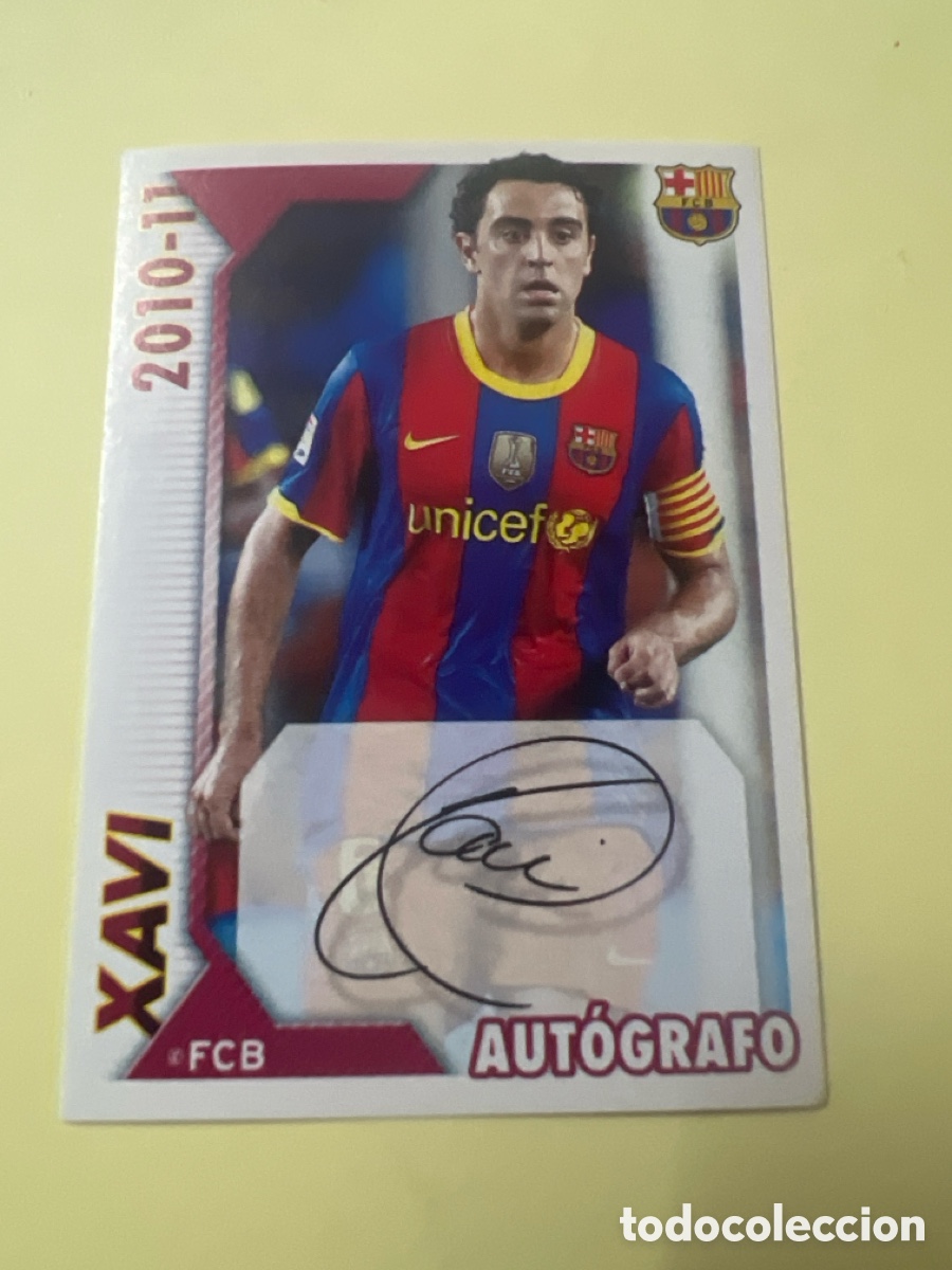 Cromos de f&uacute;tbol: C3231. 89 XAVI BARCELONA PANINI COLECCION OFICIAL 2010 2011 10 11 - SIN PEGAR -