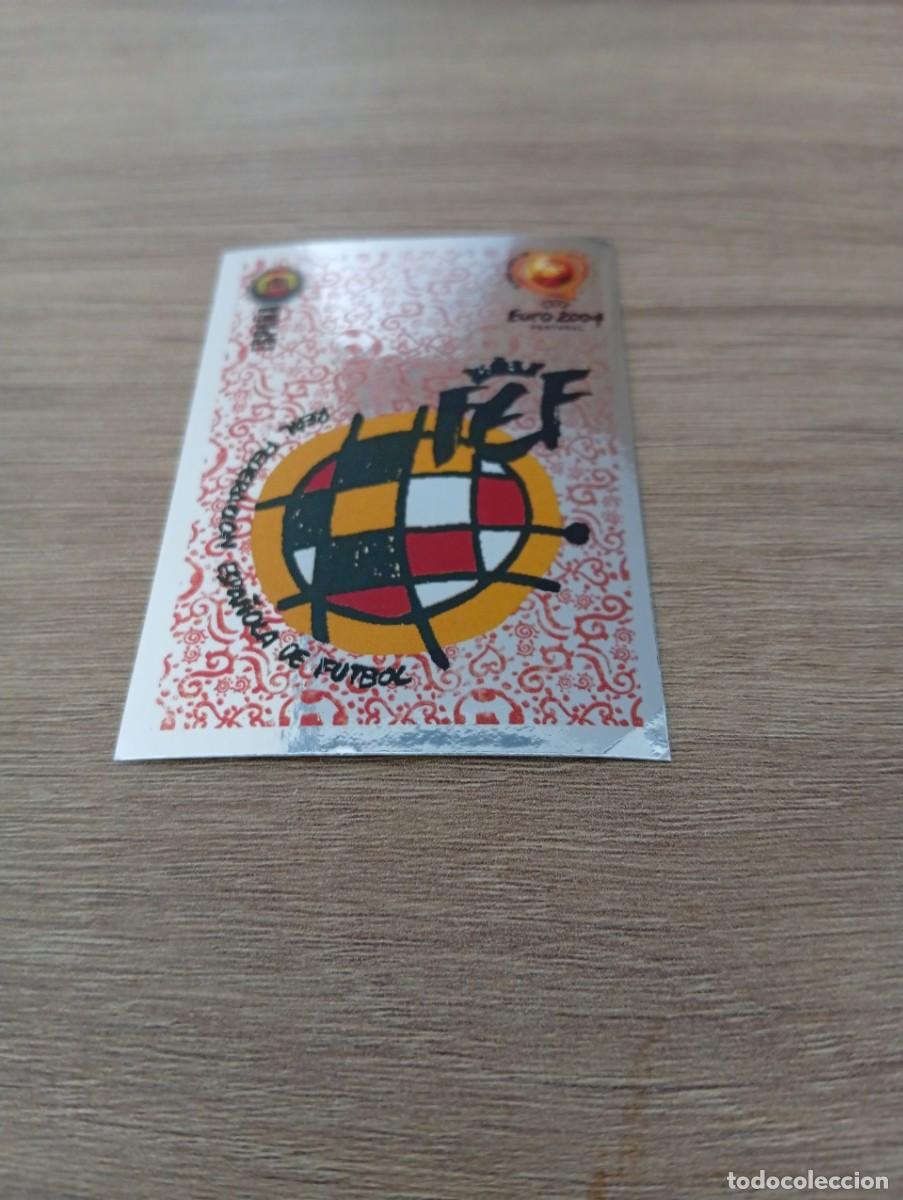 Cromos de f&uacute;tbol: ESCUDO ESPA&Ntilde;A 70 EURO 2004 PORTUGAL NUNCA PEGADO SIN PEGAR