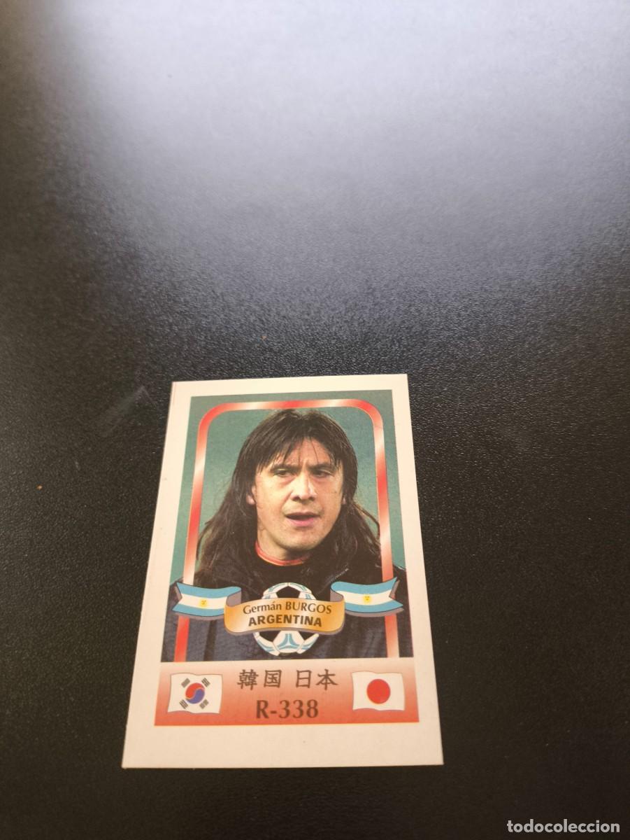 Cartes &agrave; collectionner de Football: 338 Germ&aacute;n Burgos ATLETICO ARGENTINA MUNDIAL WORLD CUP REYAUCA KOREA JAPAN JAPON 2002 N PANINI LIGA