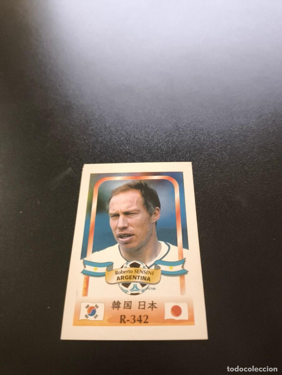 Cartes &agrave; collectionner de Football: 342 Roberto Sensini ARGENTINA MUNDIAL WORLD CUP REYAUCA KOREA JAPAN JAPON 2002 N PANINI LIGA