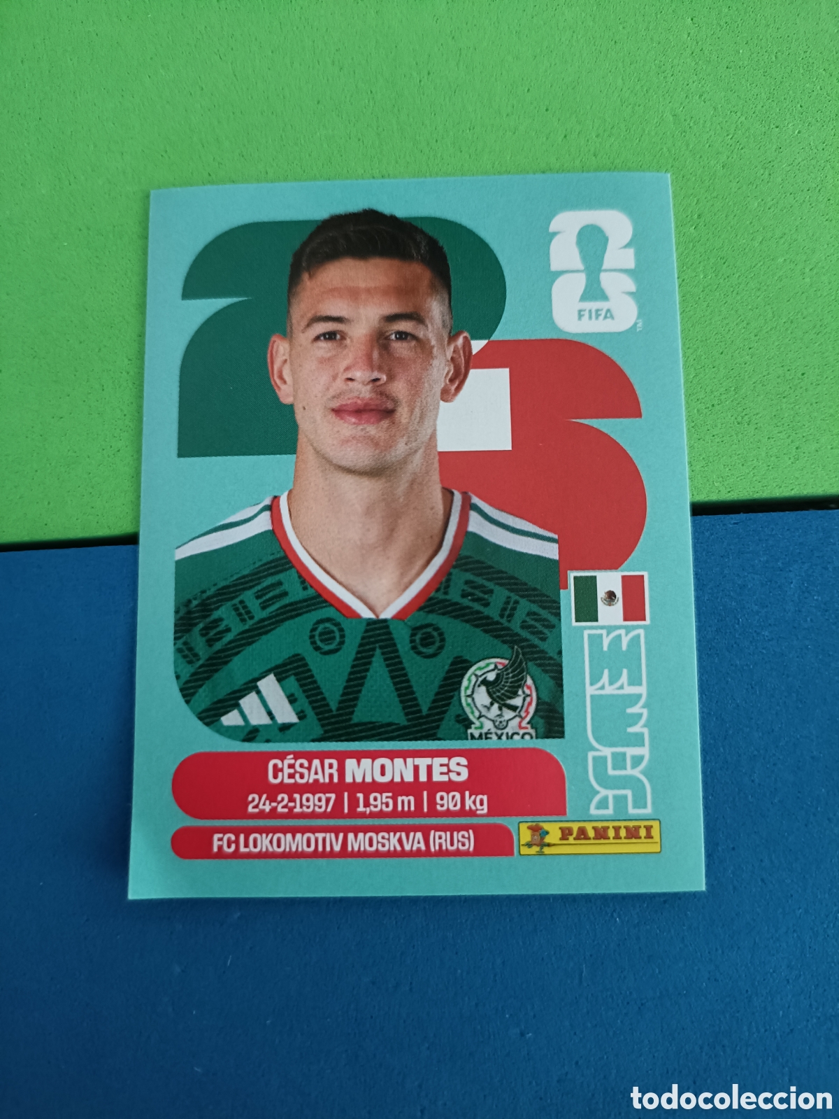 Cartes &agrave; collectionner de Football: Panini Mundial Fifa World cup 2026 26 sticker - MEX 5 Montes