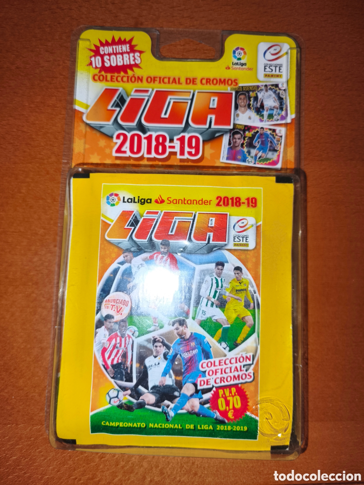 Cartes &agrave; collectionner de Football: Blister (10 sobres) liga este 18/19 Panini