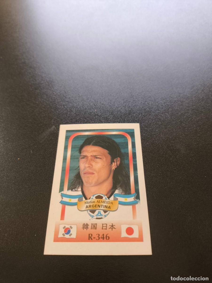 Cartes &agrave; collectionner de Football: 346 Mat&iacute;as Almeida SEVILLA ARGENTINA MUNDIAL WORLD CUP REYAUCA KOREA JAPAN JAPON 2002 N PANINI LIGA