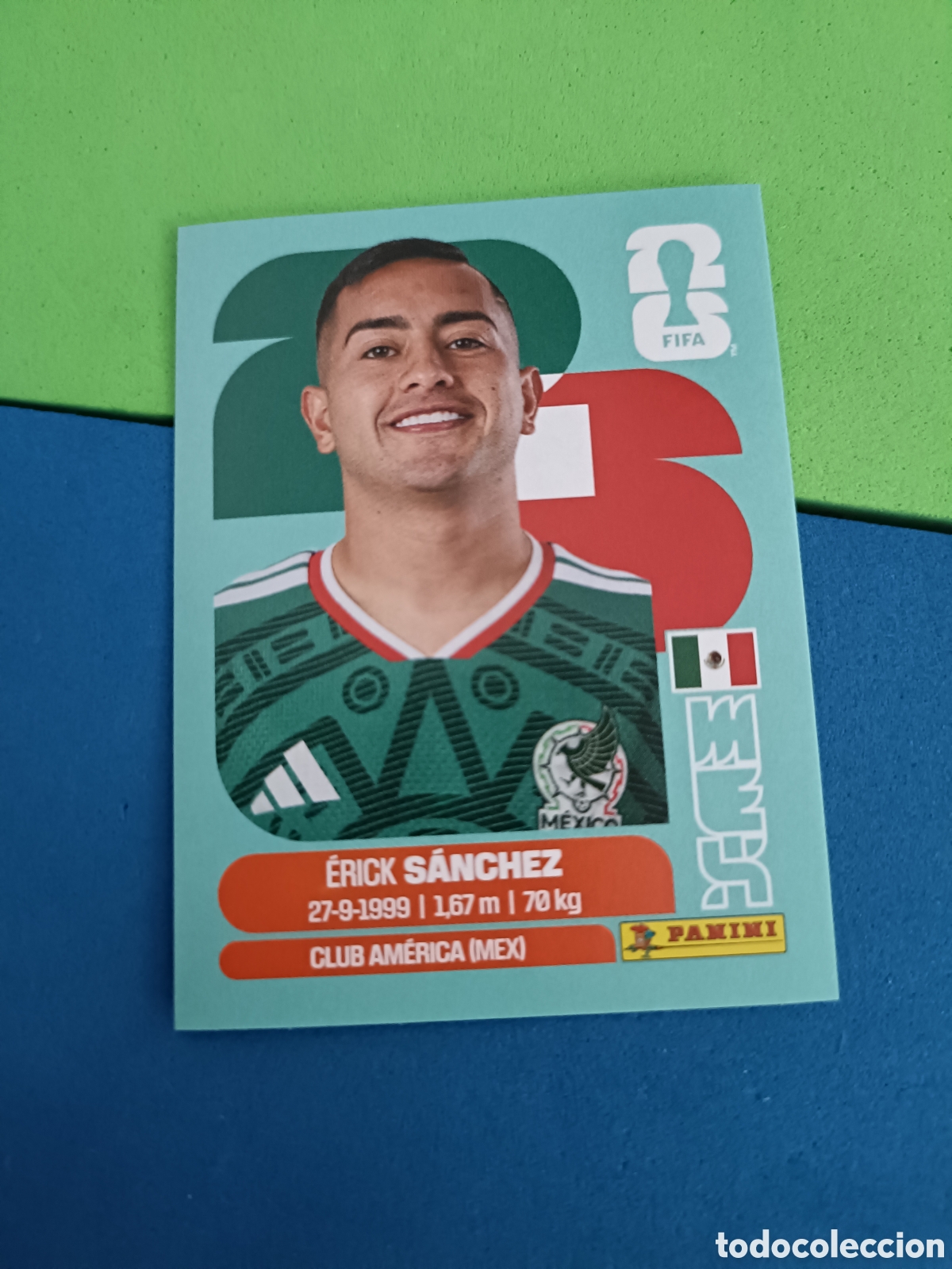 Cromos de f&uacute;tbol: Panini Mundial Fifa World cup 2026 26 sticker - MEX 14 S&aacute;nchez