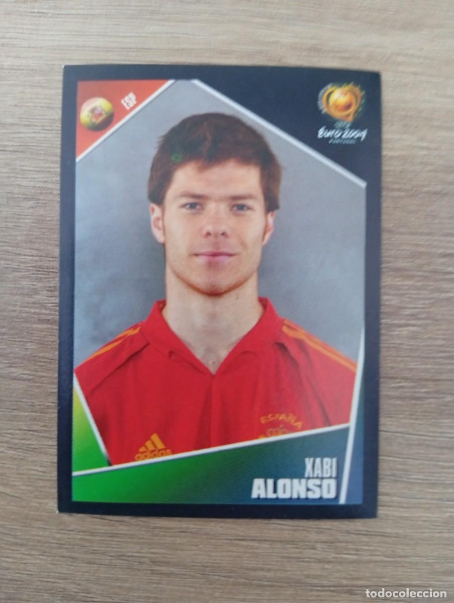Cromos de f&uacute;tbol: XABI ALONSO 80 ESPA&Ntilde;A EURO 2004 PORTUGAL NUNCA PEGADO SIN PEGAR