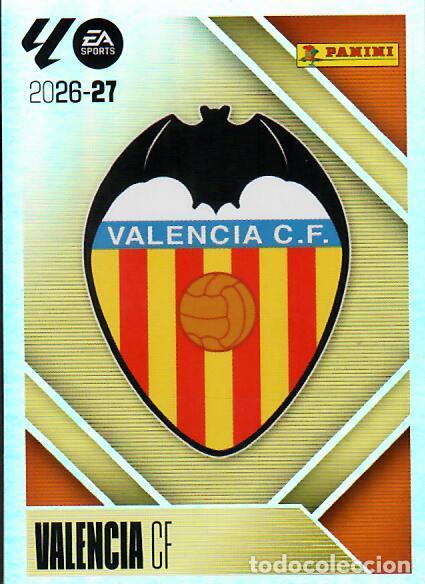 Cromos de f&uacute;tbol: CROMO PANINI LIGA ESTE 26 27 - N&ordm; 1 - ESCUDO - VALENCIA