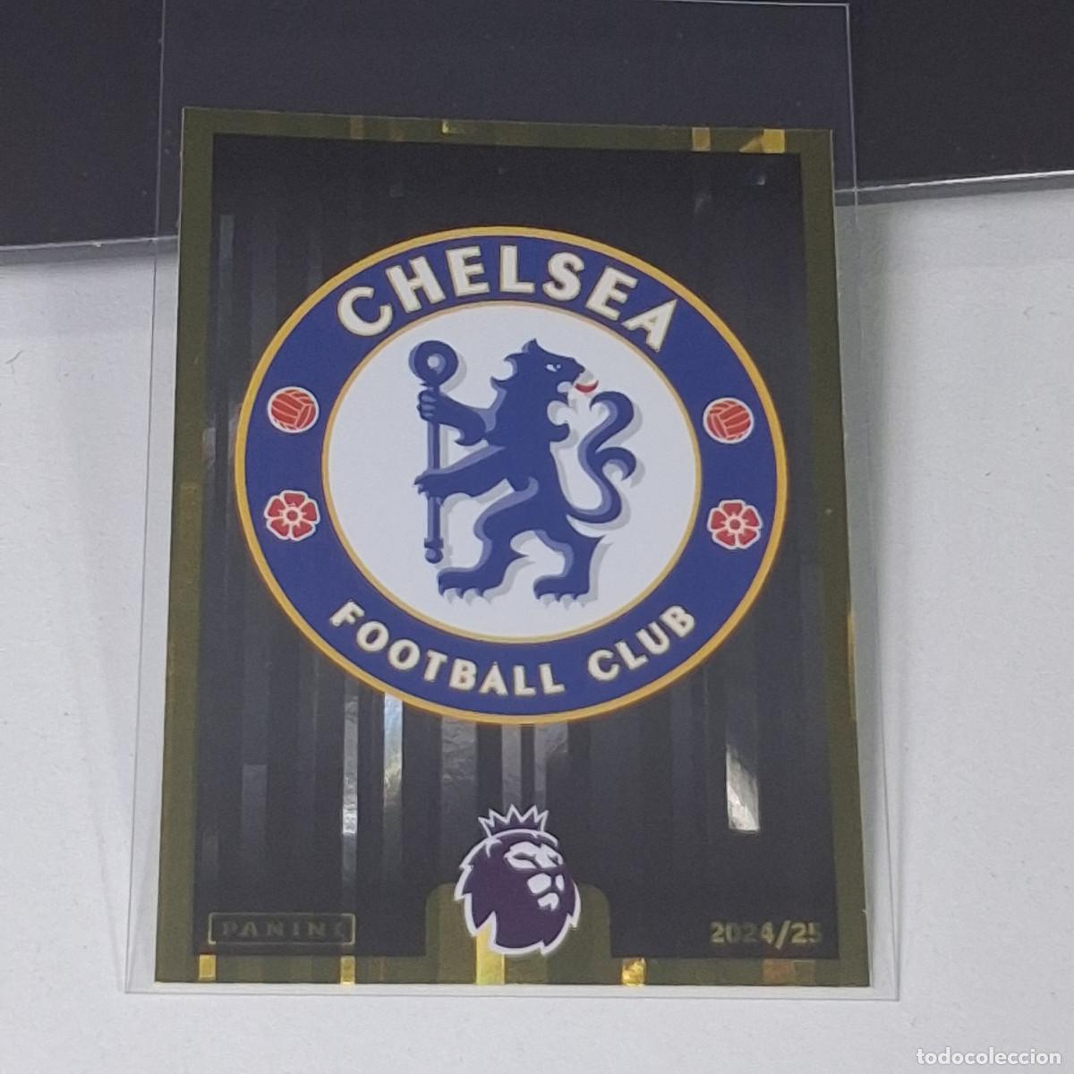 Cromos de f&uacute;tbol: B56 168 ESCUDO LOGO BADGE CHELSEA STICKER PANINI PREMIER LEAGUE 24 25 2024 2025