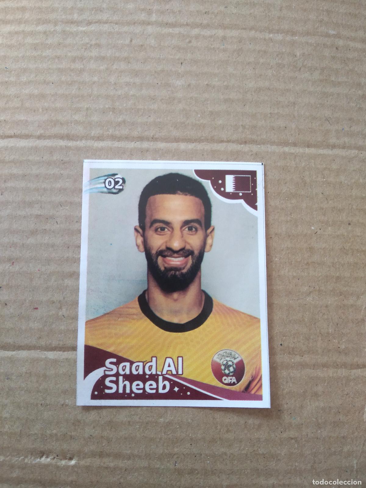 Cromos de f&uacute;tbol: 2 SAAD AL SHEEB QATAR CATAR CROMO FUTBOL MUNDIAL 2022 EDITADO EN BRASIL WORLD CUP COPA DEL MUNDO
