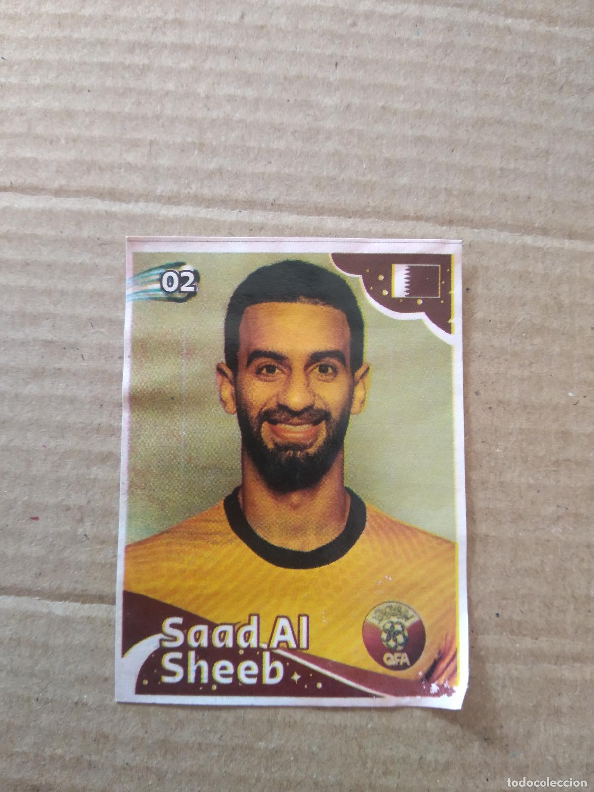 Cromos de f&uacute;tbol: 2 SAAD AL SHEEB QATAR CATAR CROMO FUTBOL MUNDIAL 2022 EDITADO EN BRASIL WORLD CUP COPA DEL MUNDO