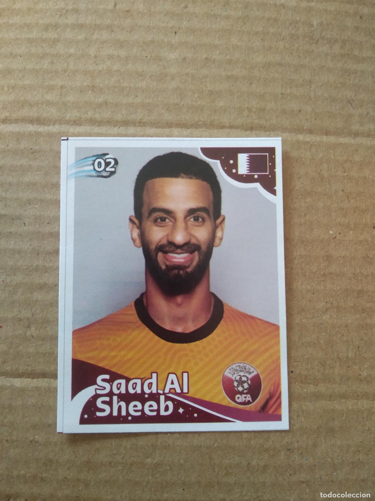Cromos de f&uacute;tbol: 2 SAAD AL SHEEB QATAR CATAR CROMO FUTBOL MUNDIAL 2022 EDITADO EN BRASIL WORLD CUP COPA DEL MUNDO