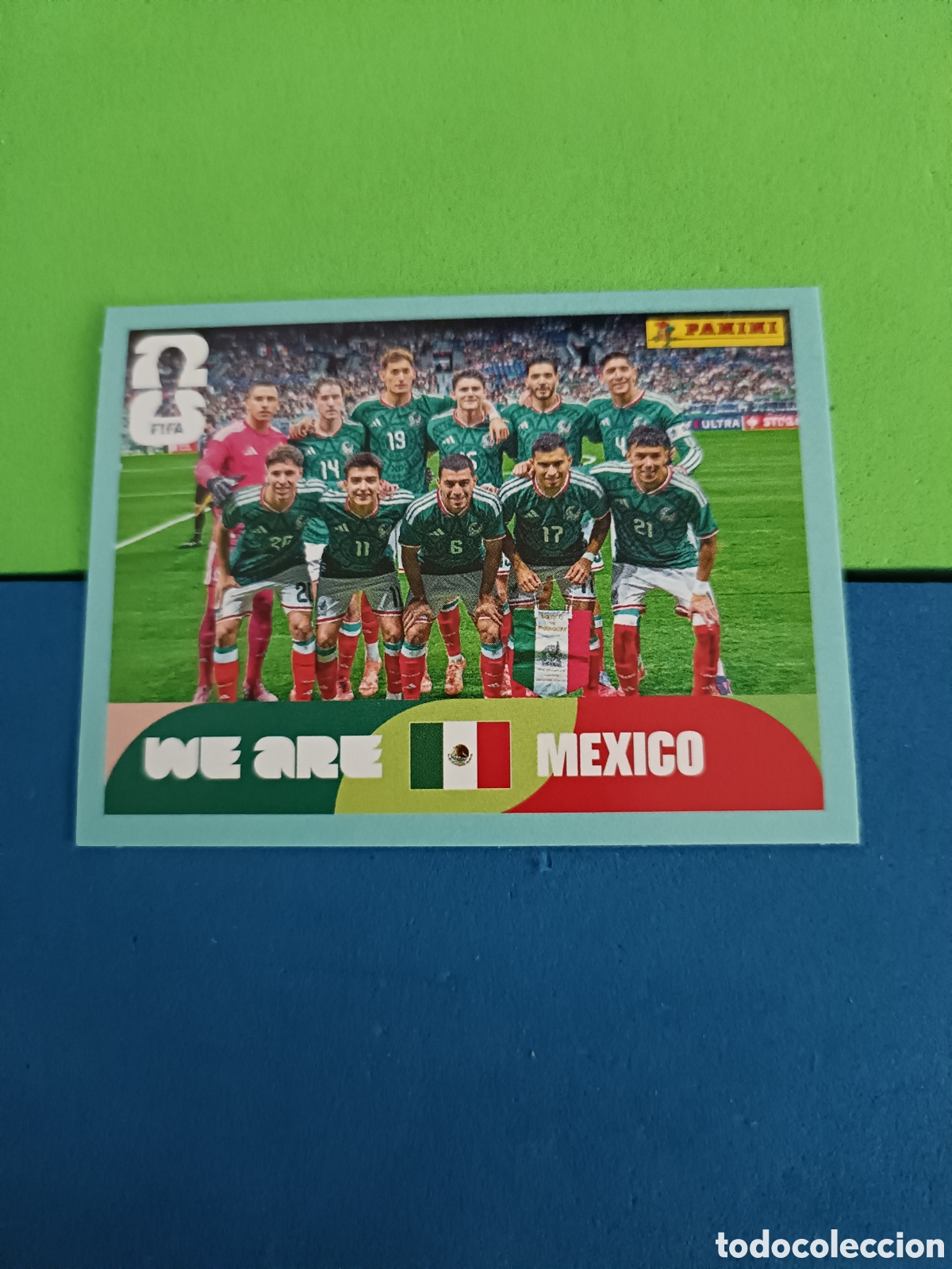 Cromos de f&uacute;tbol: Panini Mundial Fifa World cup 2026 26 sticker - MEX 13 Equipo M&eacute;xico