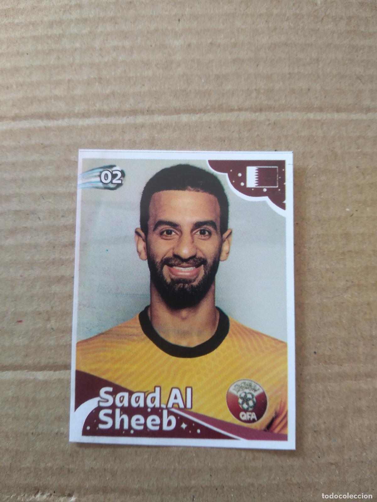 Cromos de f&uacute;tbol: 2 SAAD AL SHEEB QATAR CATAR CROMO FUTBOL MUNDIAL 2022 EDITADO EN BRASIL WORLD CUP COPA DEL MUNDO