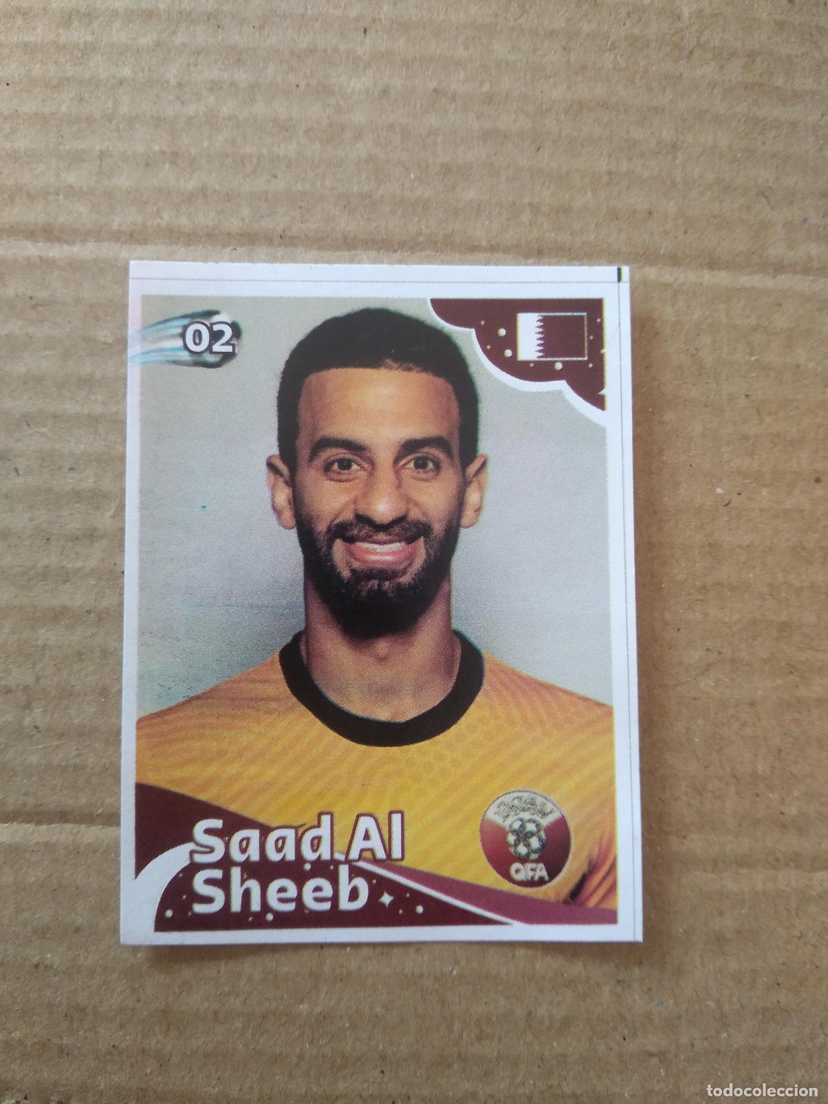 Cromos de f&uacute;tbol: 2 SAAD AL SHEEB QATAR CATAR CROMO FUTBOL MUNDIAL 2022 EDITADO EN BRASIL WORLD CUP COPA DEL MUNDO