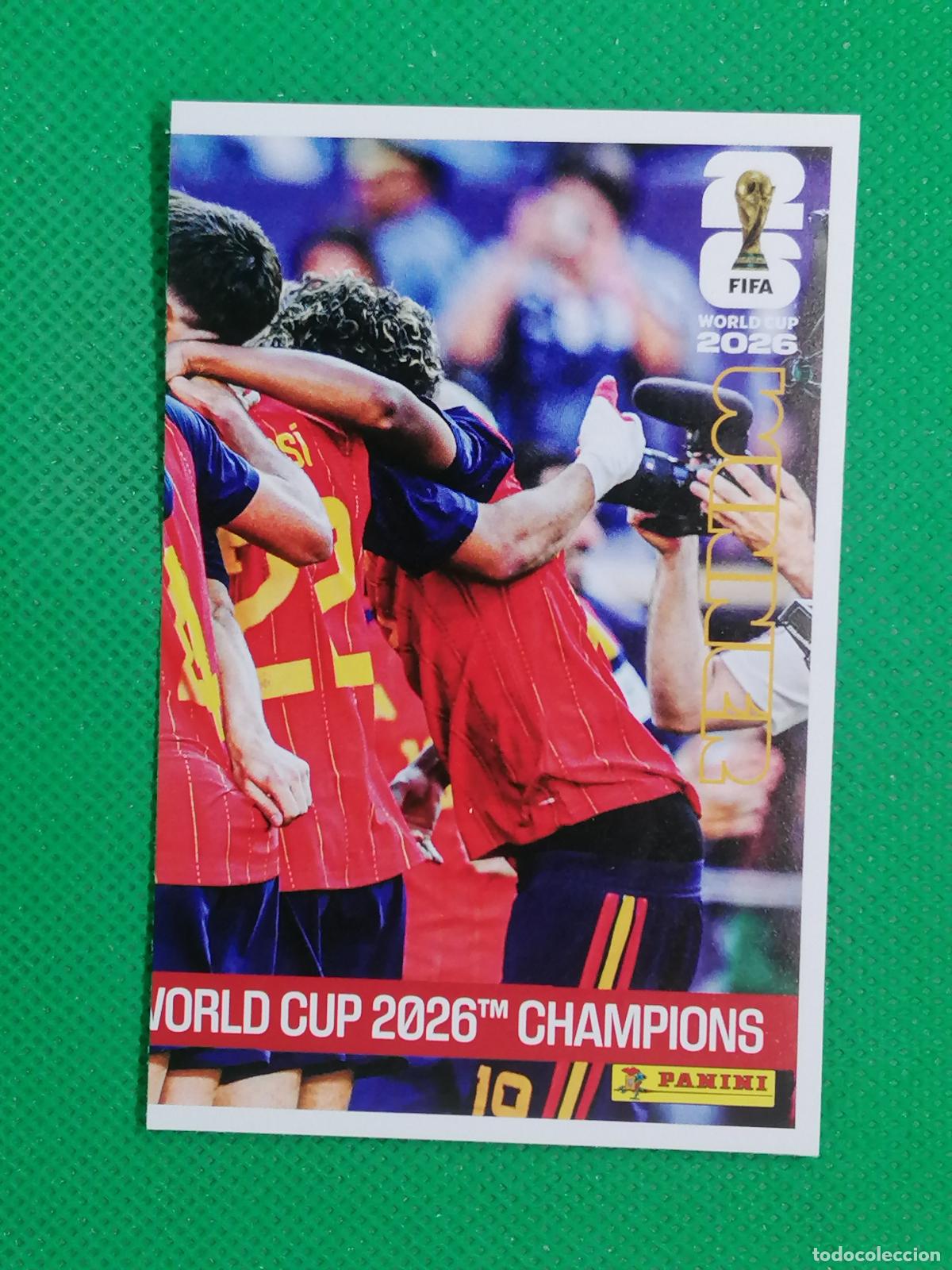 Fu&szlig;ball-Sticker: 1D MOSAICO YAMAL ESPA&Ntilde;A WINNER POSTER ⚽ PANINI FIFA MUNDIAL WORLD CUP 26 2026 STICKER ⚽