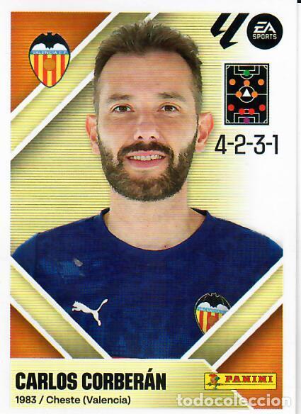 Fu&szlig;ball-Sticker: CROMO PANINI LIGA ESTE 26 27 - N&ordm; 2 - CARLOS CORBER&Aacute;N - VALENCIA