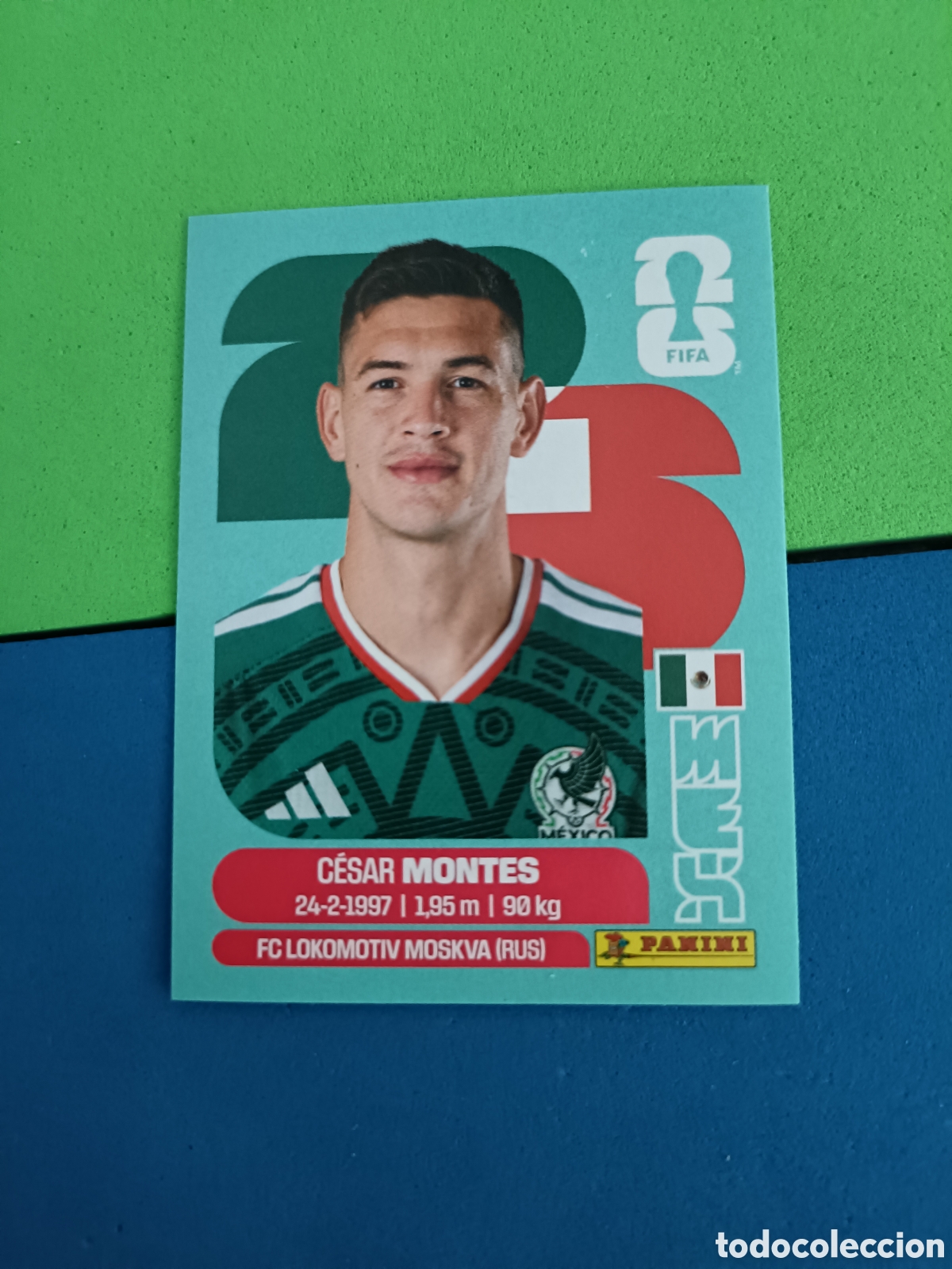 Fu&szlig;ball-Sticker: Panini Mundial Fifa World cup 2026 26 sticker - MEX 5 Montes