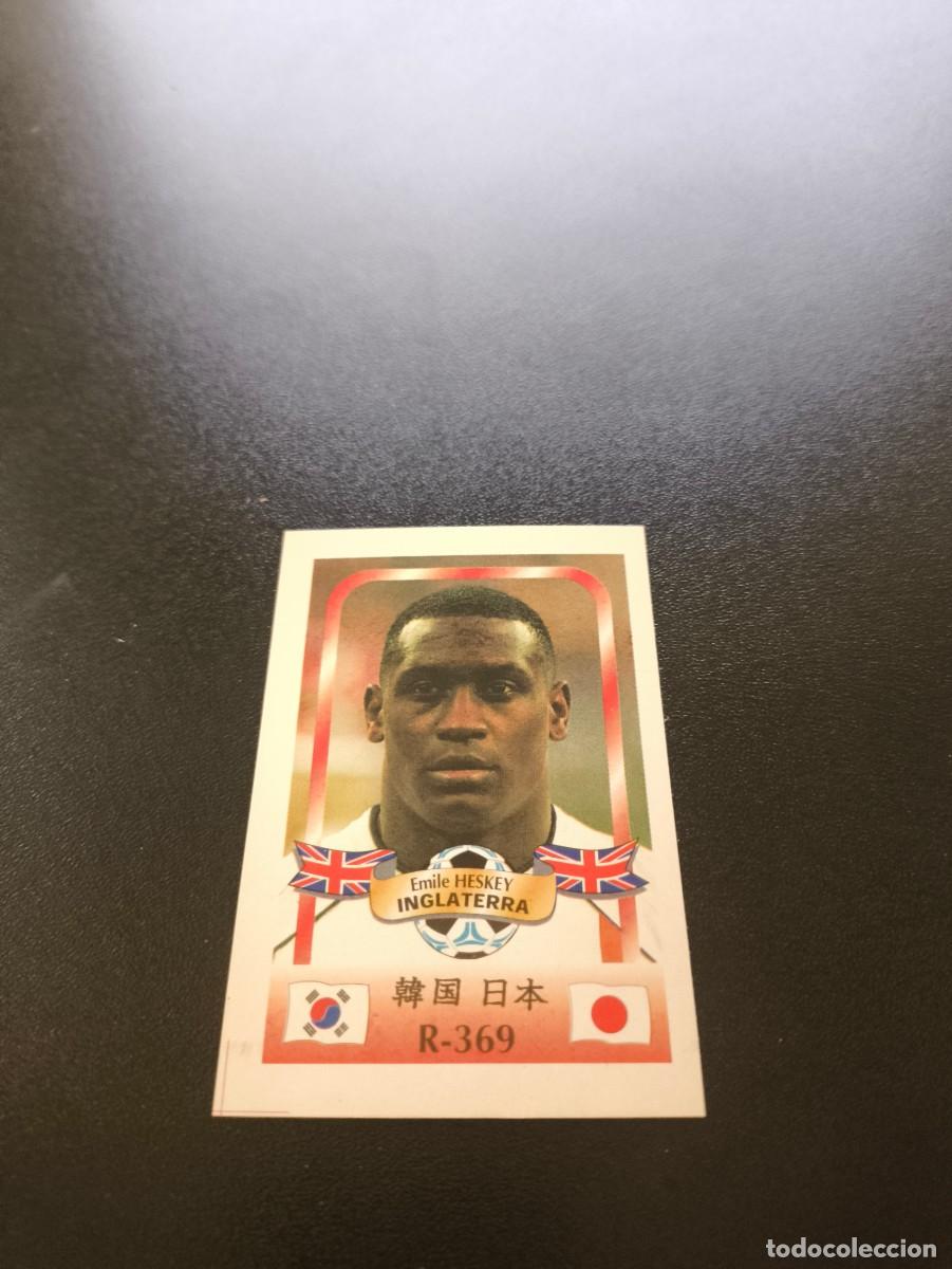 Fu&szlig;ball-Sticker: 369 Emile Heskey INGLATERRA ENGLAND MUNDIAL WORLD CUP REYAUCA KOREA JAPAN JAPON 2002 N PANINI LIGA