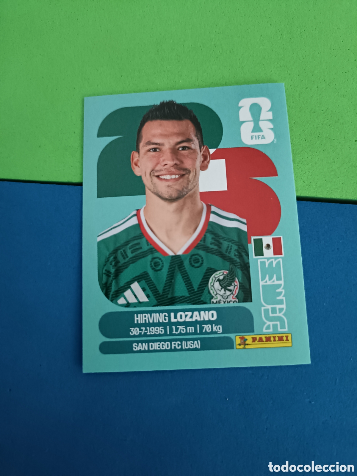 Fu&szlig;ball-Sticker: Panini Mundial Fifa World cup 2026 26 sticker - MEX 15 Lozano