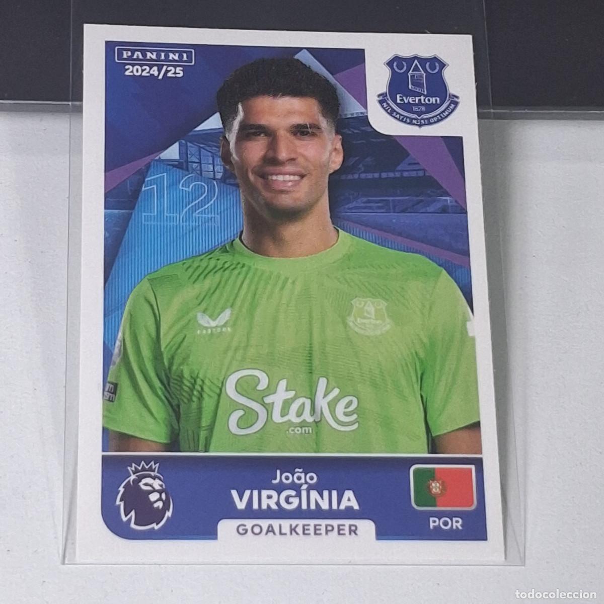 Cromos de f&uacute;tbol: B56 228 JOAO VIRGINIA CRYSTAL PALACE STICKER PANINI PREMIER LEAGUE 24 25 2024 2025