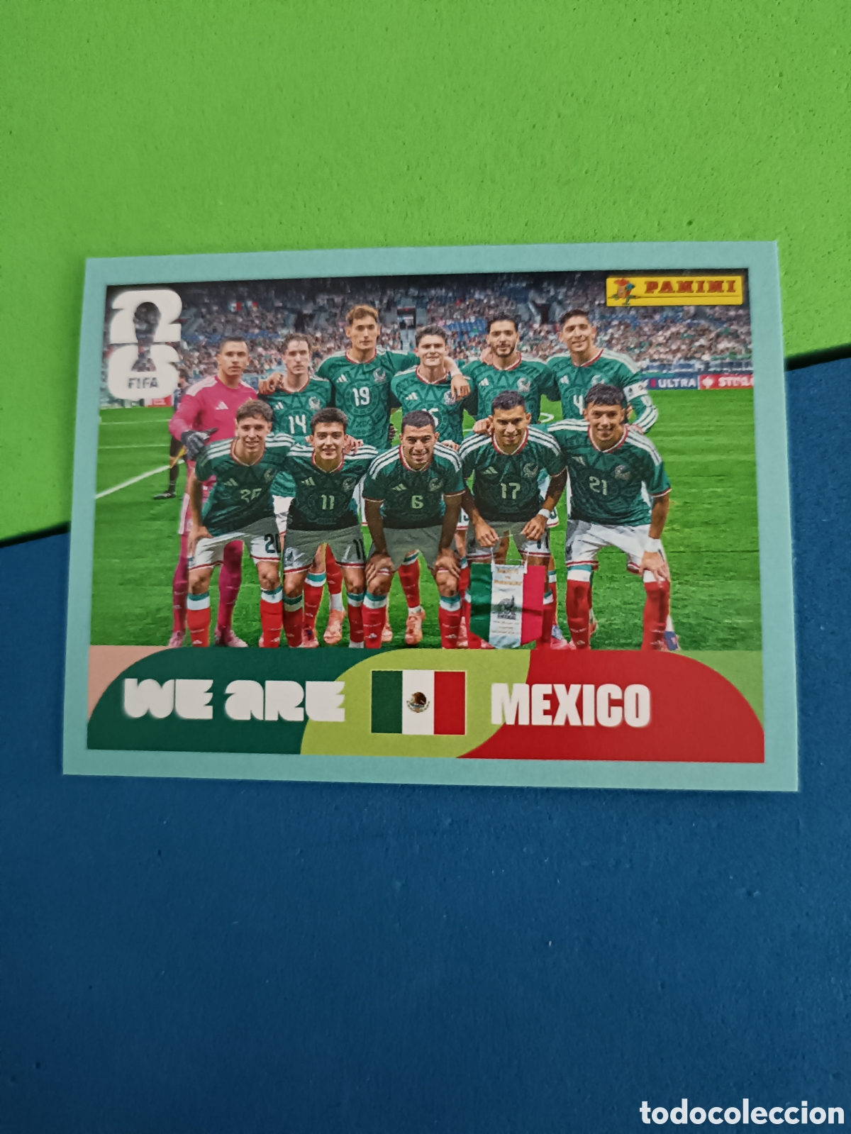 Cromos de f&uacute;tbol: Panini Mundial Fifa World cup 2026 26 sticker - MEX 13 Equipo M&eacute;xico