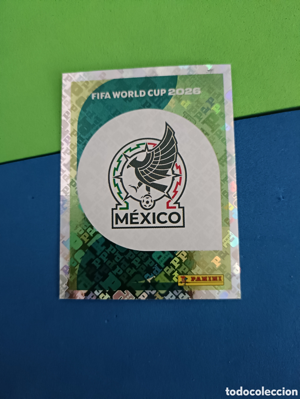 Cromos de f&uacute;tbol: Panini Mundial Fifa World cup 2026 26 sticker - MEX 1 Escudo M&eacute;xico
