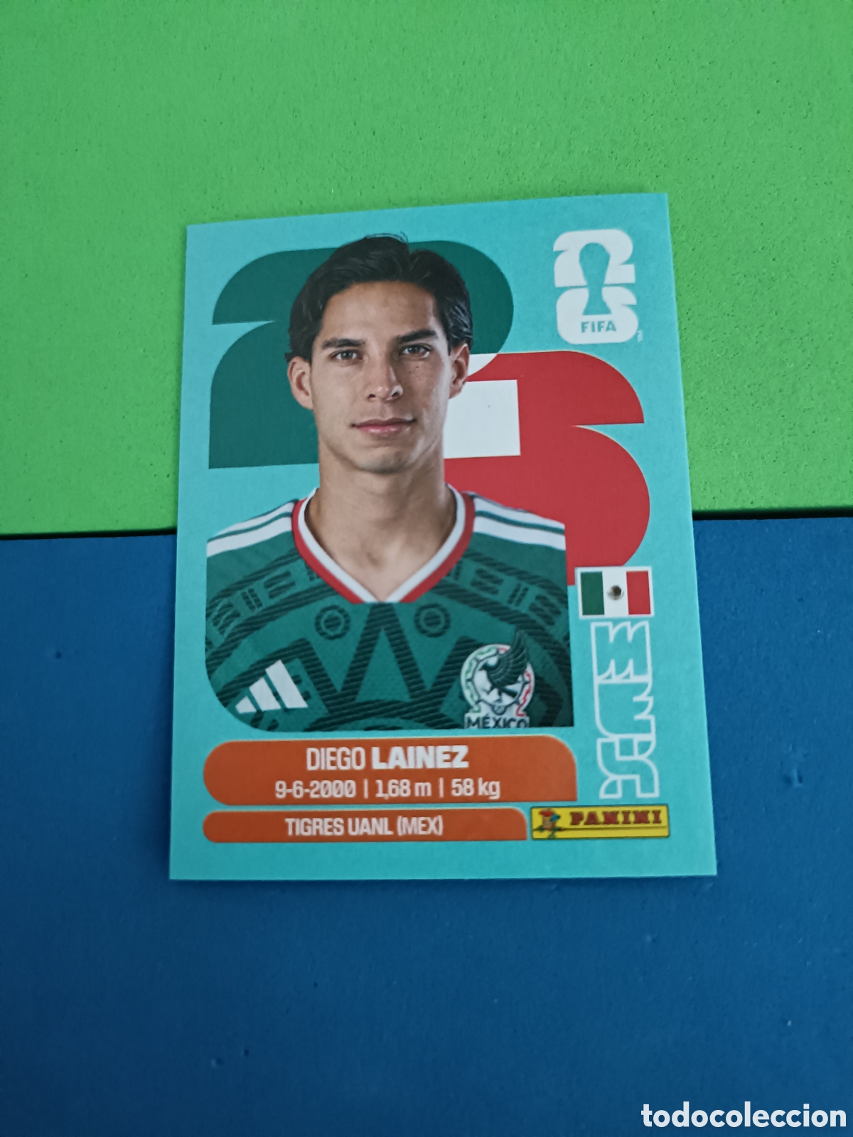 Fu&szlig;ball-Sticker: Panini Mundial Fifa World cup 2026 26 sticker - MEX 8 Lainez