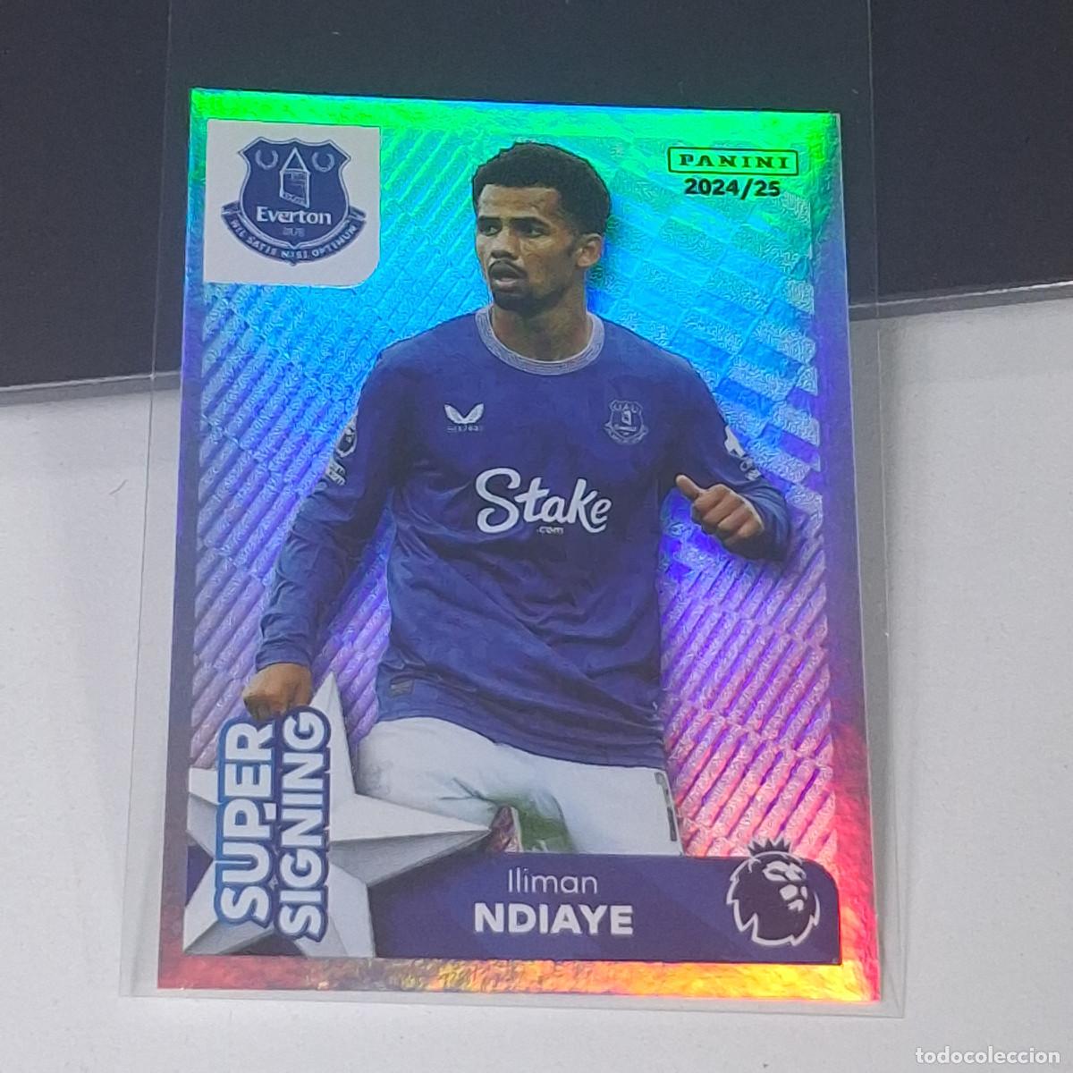 Fu&szlig;ball-Sticker: B56 254 ILIMAN NDIAYE THE TOFFEES EVERTON STICKER PANINI PREMIER LEAGUE 24 25 2024 2025