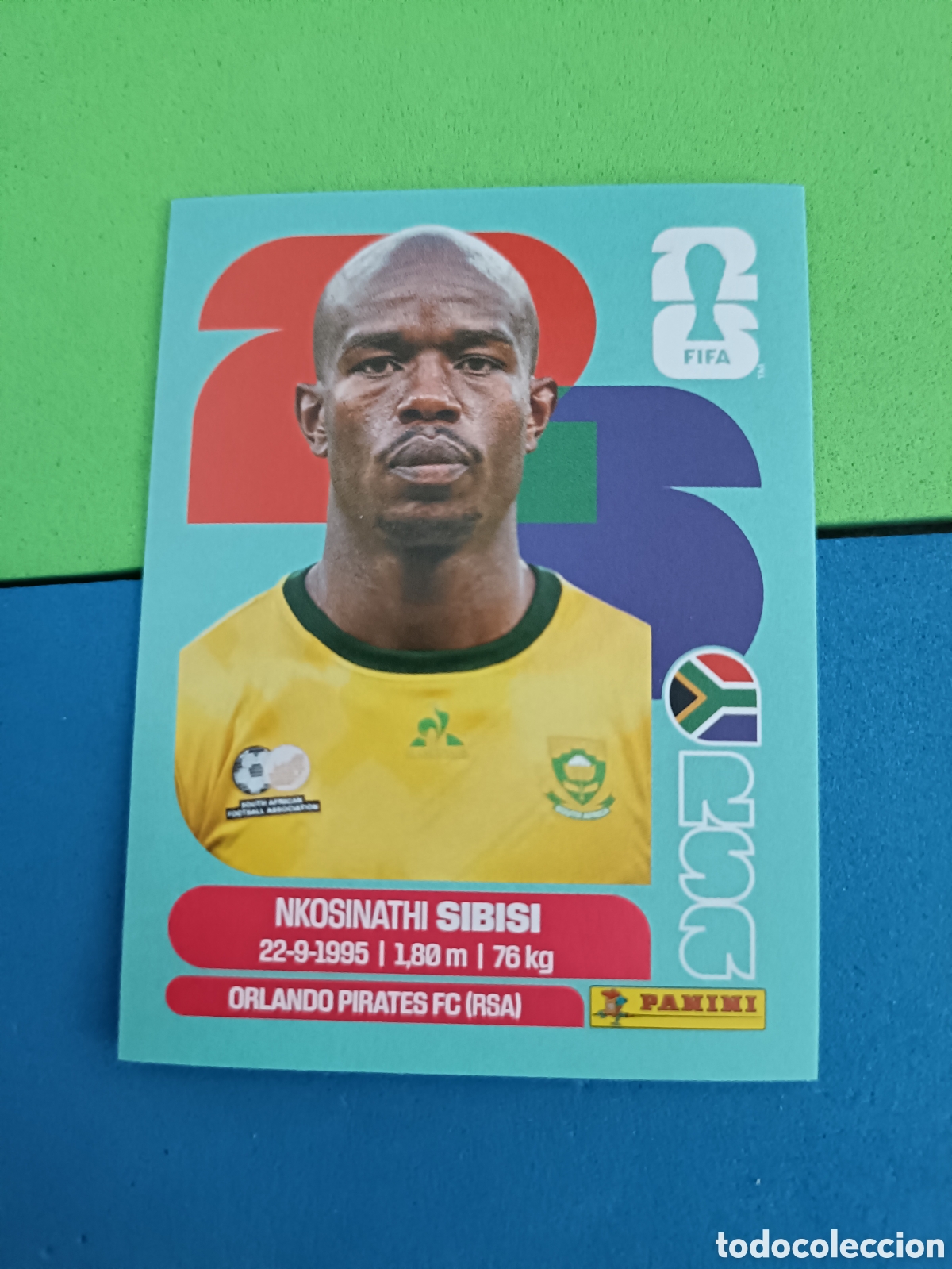 Fu&szlig;ball-Sticker: Panini Mundial Fifa World cup 2026 26 sticker - RSA 10 Sibisi