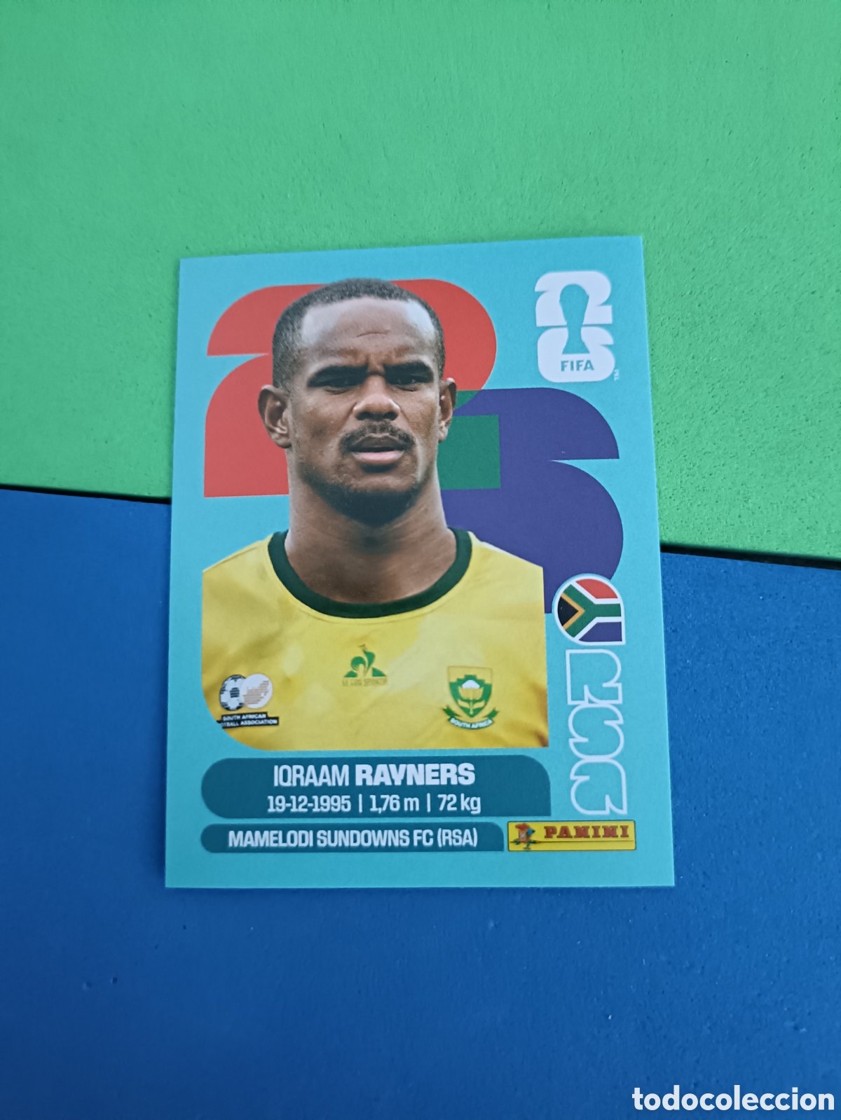 Cromos de f&uacute;tbol: Panini Mundial Fifa World cup 2026 26 sticker - RSA 18 Rayners