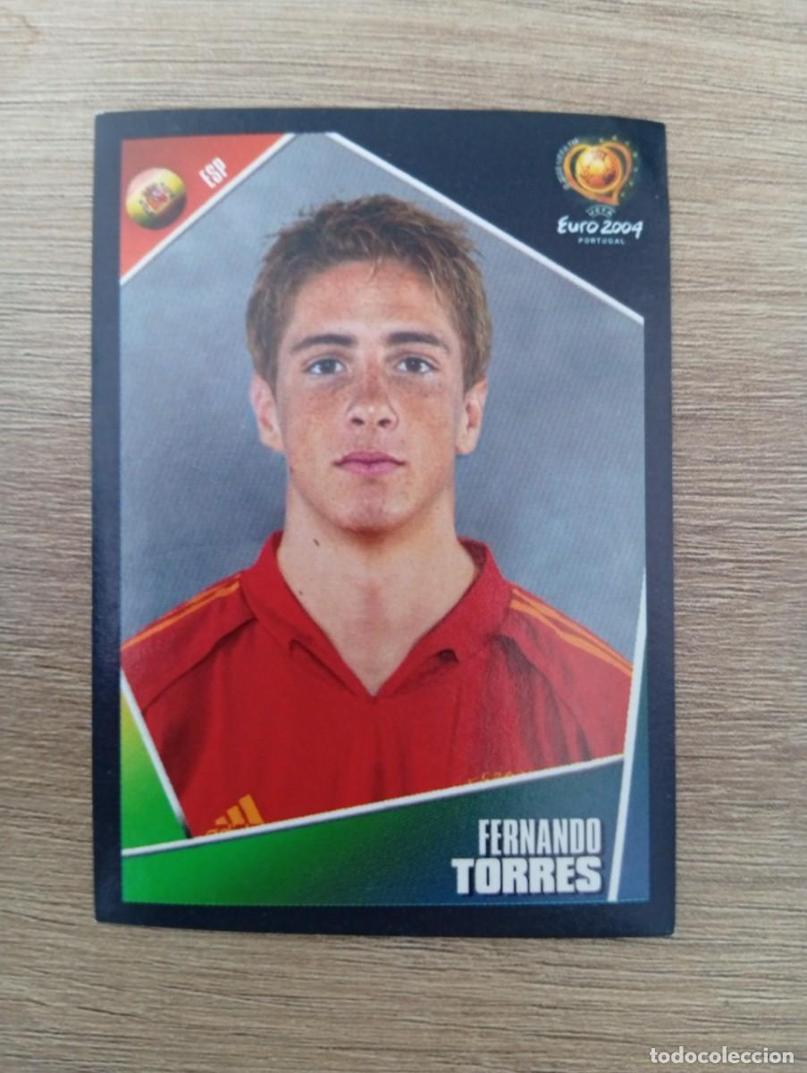 Cromos de f&uacute;tbol: FERNANDO TORRES 88 ESPA&Ntilde;A EURO 2004 PORTUGAL NUNCA PEGADO SIN PEGAR