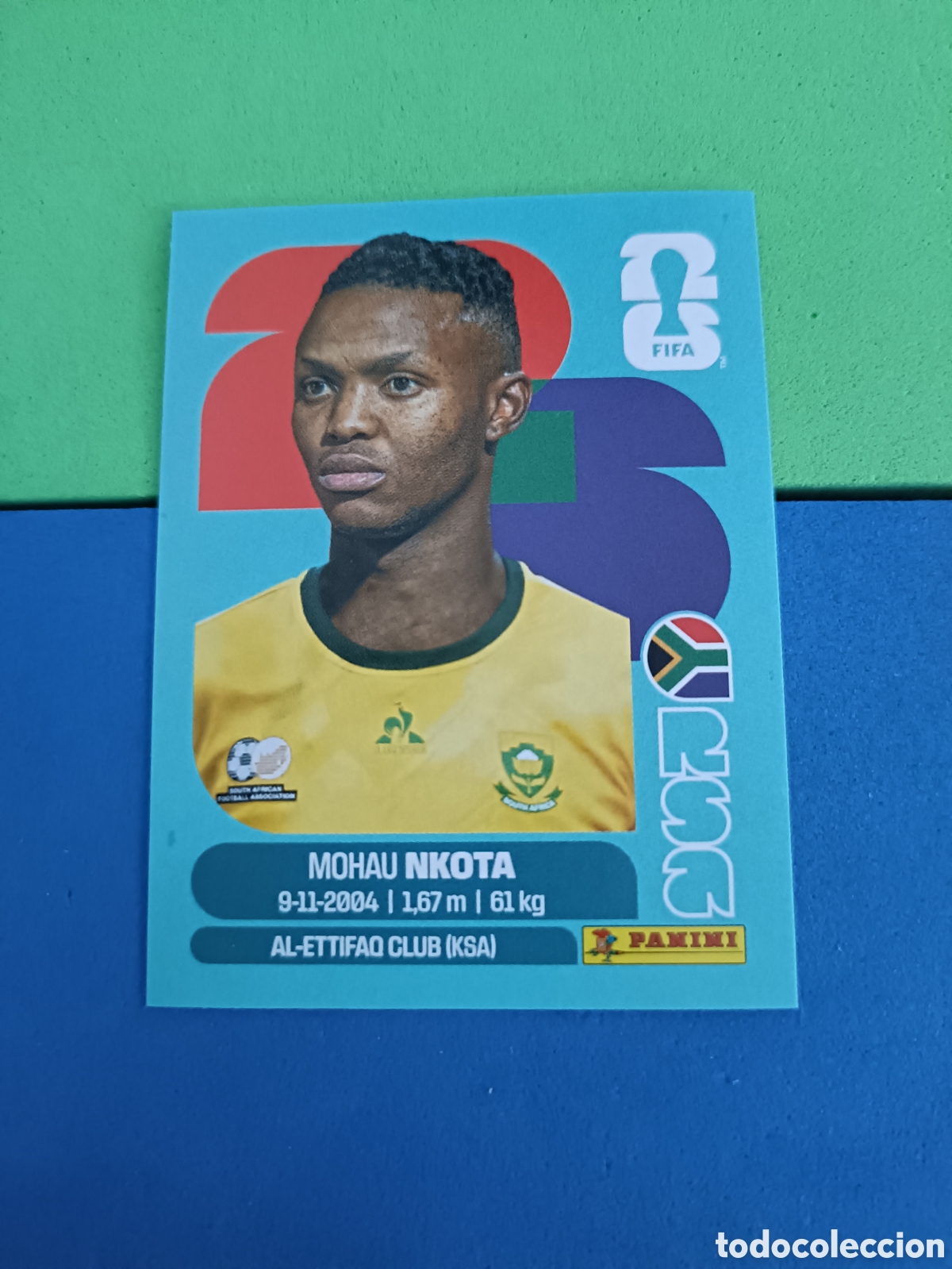 Cromos de f&uacute;tbol: Panini Mundial Fifa World cup 2026 26 sticker - RSA 19 Nkota