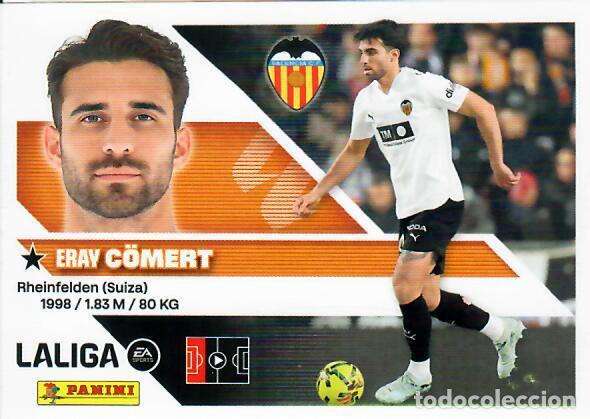 Cromos de f&uacute;tbol: CROMO PANINI LIGA ESTE 26 27 - N&ordm; 8 A - C&Ouml;MERT - VALENCIA
