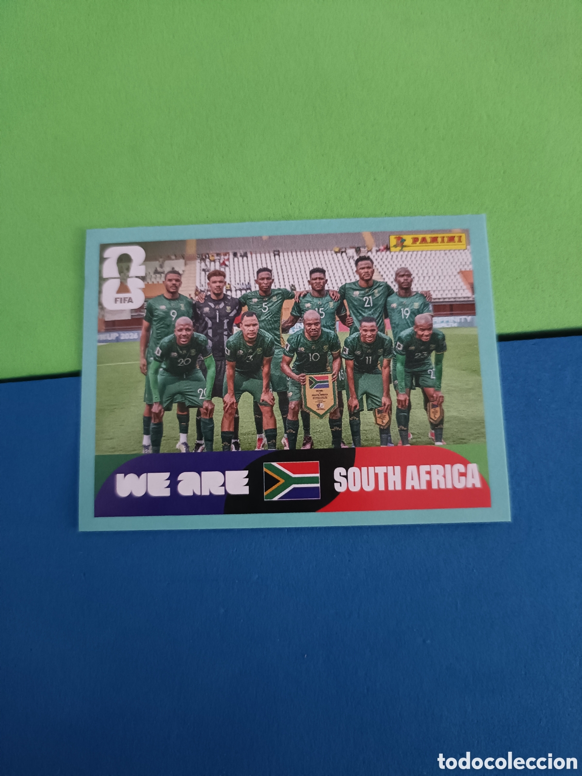Cromos de f&uacute;tbol: Panini Mundial Fifa World cup 2026 26 sticker - RSA 13 Equipo SUD&Aacute;FRICA