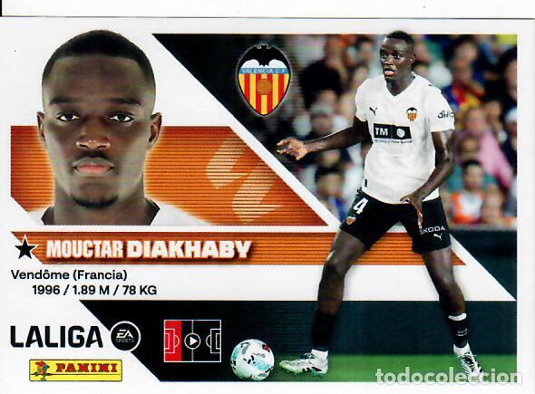 Fu&szlig;ball-Sticker: CROMO PANINI LIGA ESTE 26 27 - N&ordm; 8 B - DIAKHABY - VALENCIA